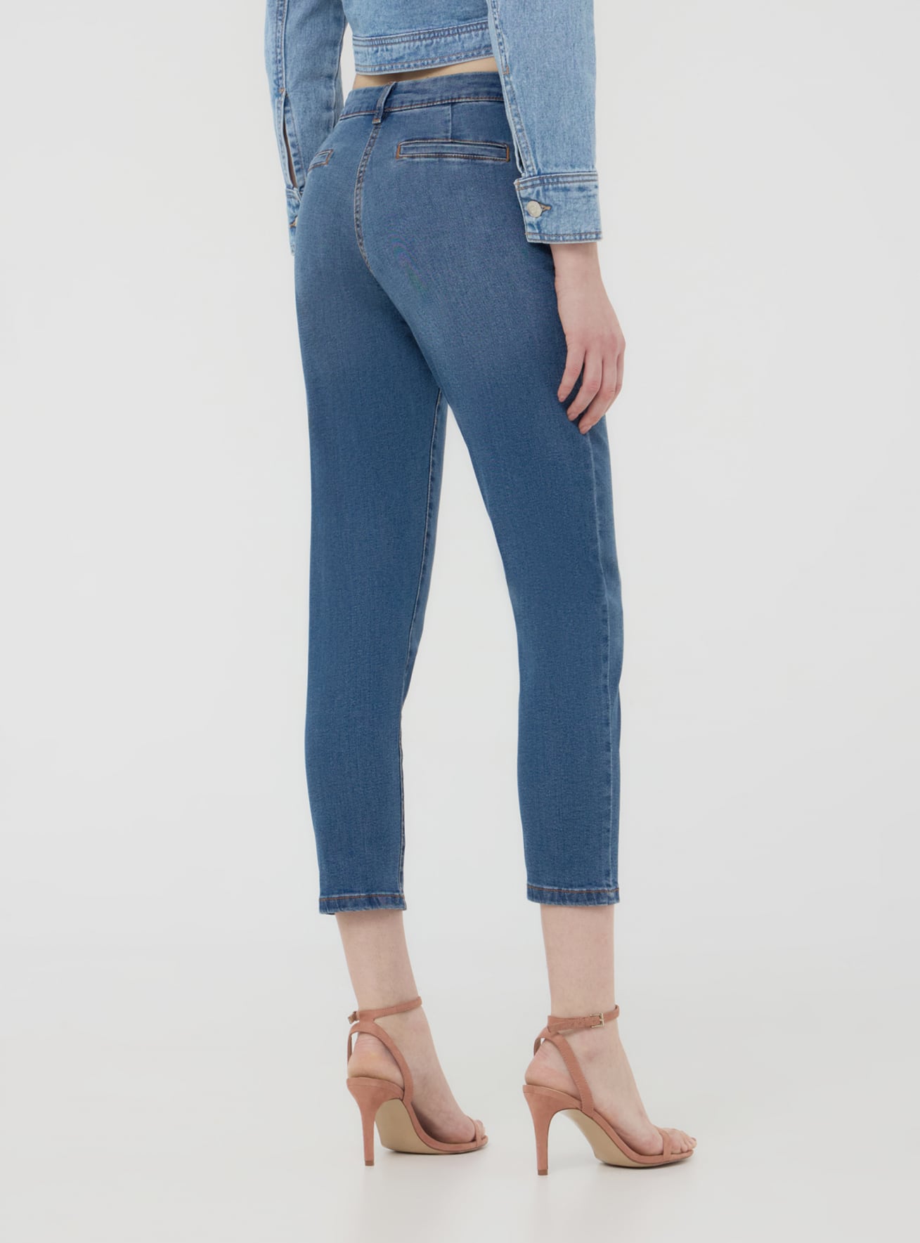 Pantalone Jeans Lungo Damen Terranova