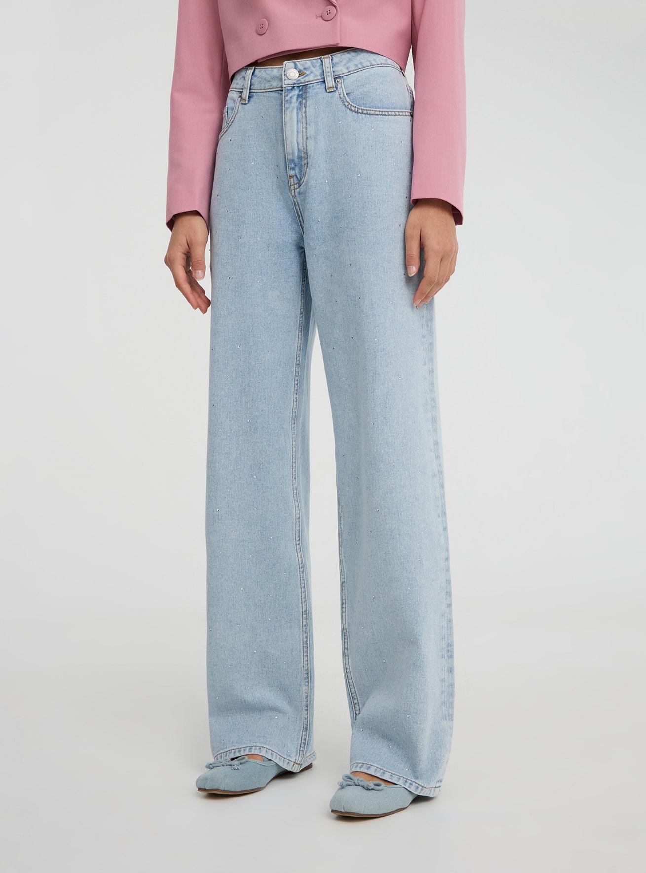 Pantalone Jeans Lungo Donna Terranova