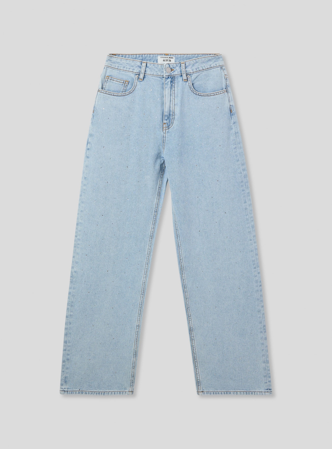 Pantalone Jeans Lungo Donna Terranova
