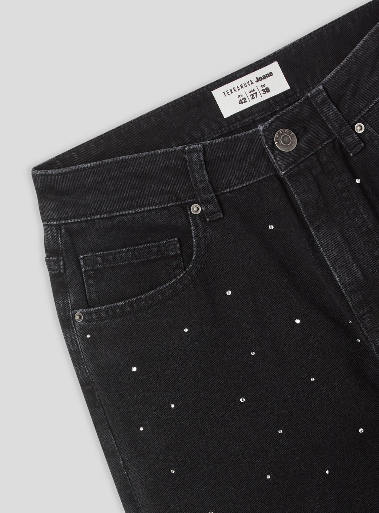 Long pants jeans Woman Terranova