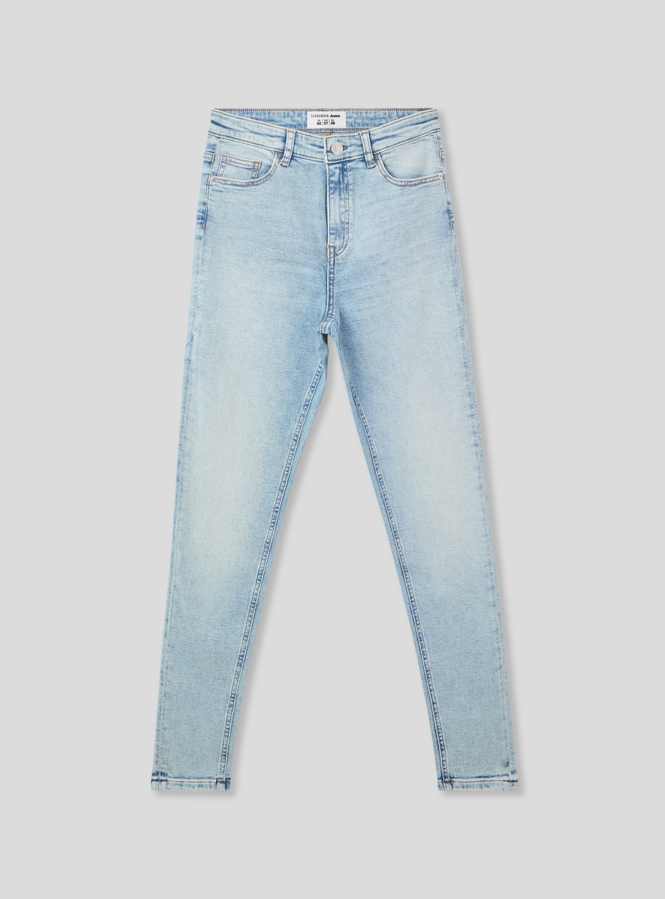 Pantalone Jeans Lungo Donna Terranova