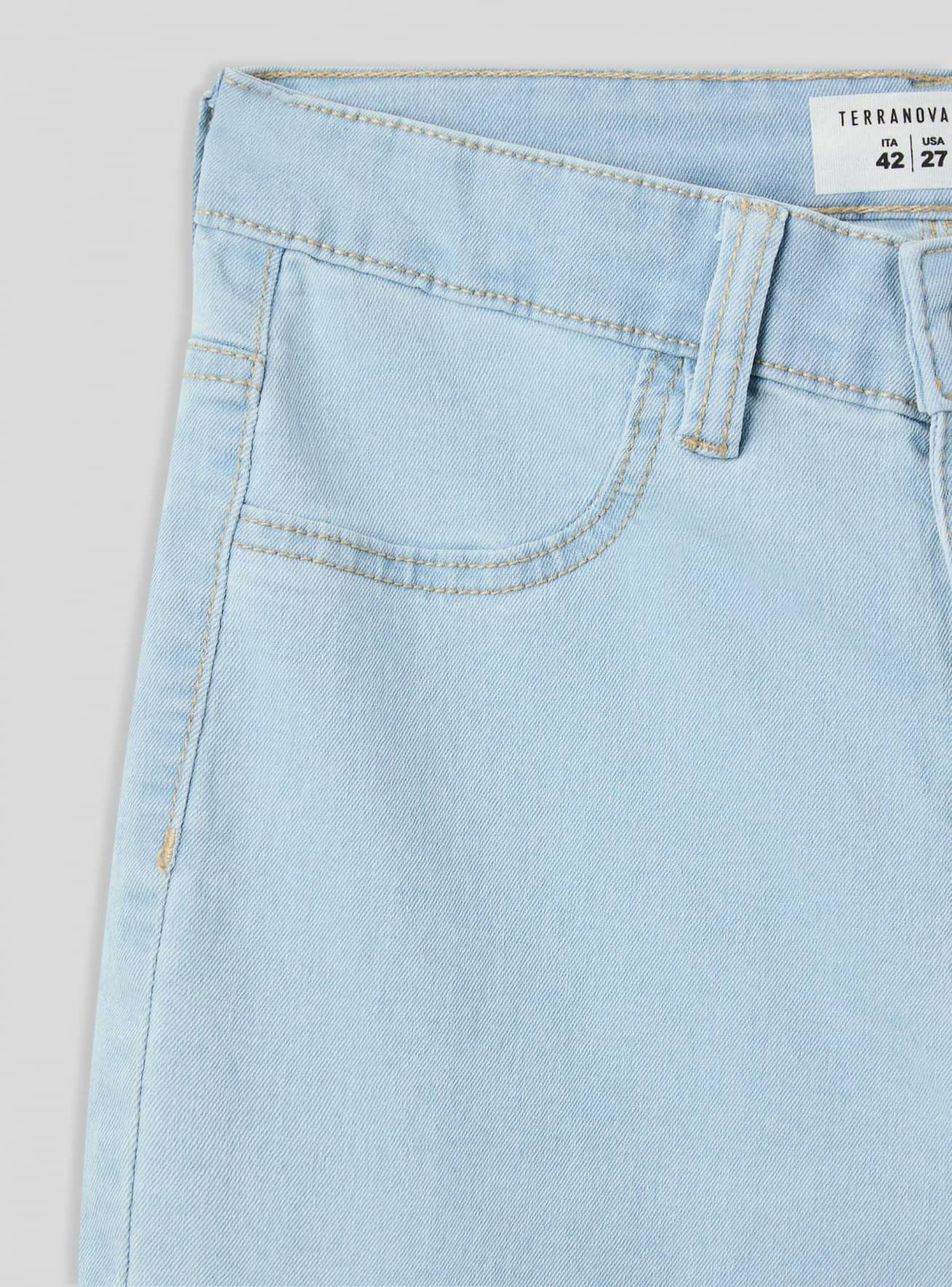 Pantalone Jeans Lungo Donna Terranova