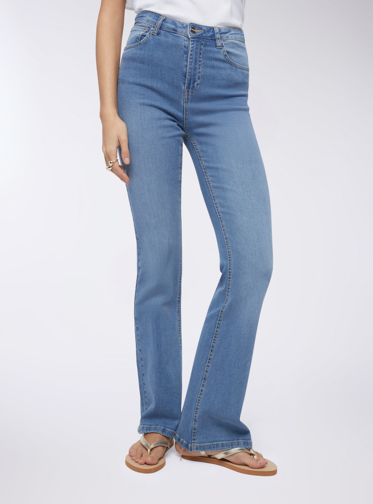 Pantalone Jeans Lungo Damen Terranova