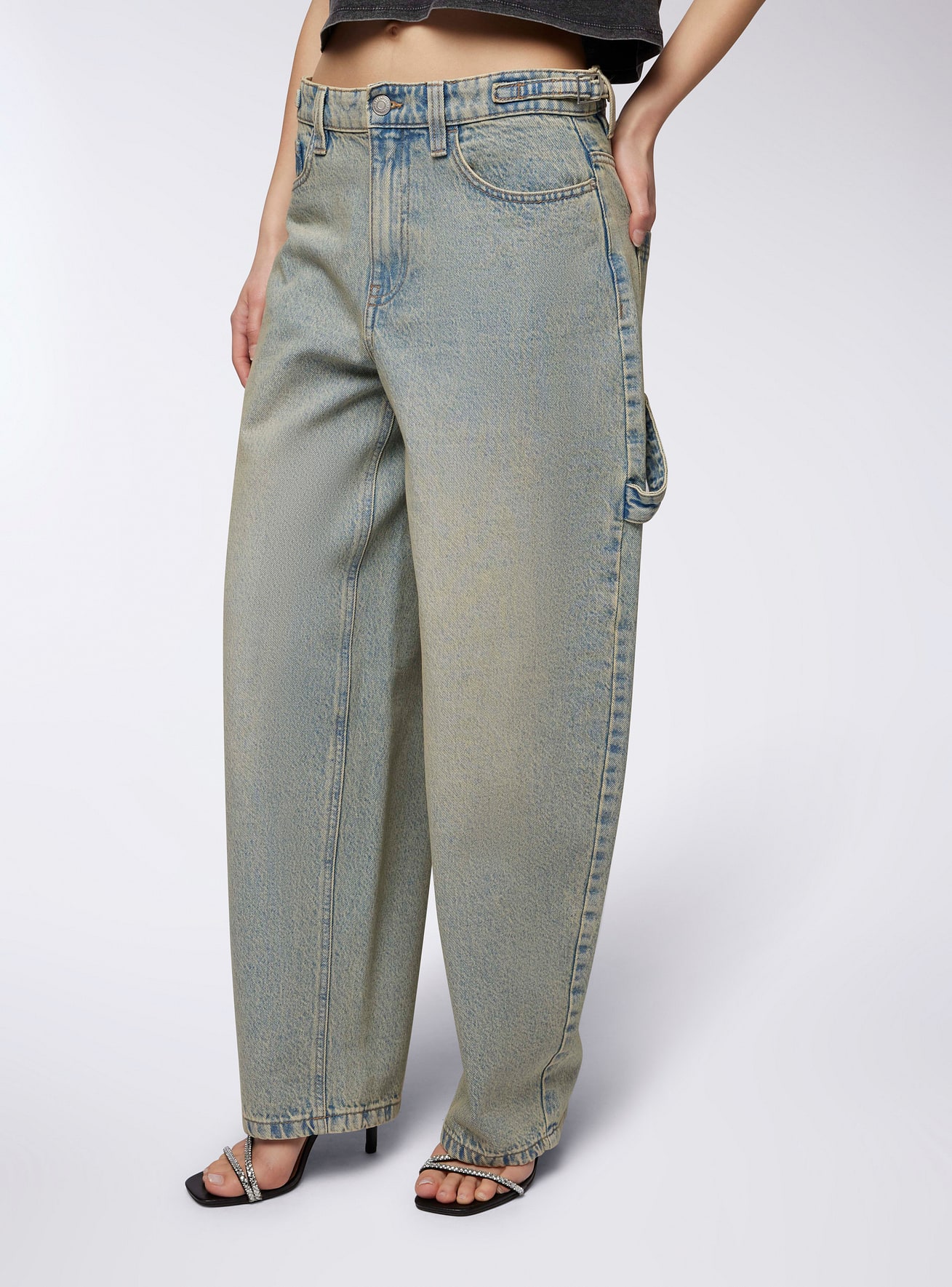 Pantalone Jeans Lungo Donna Terranova