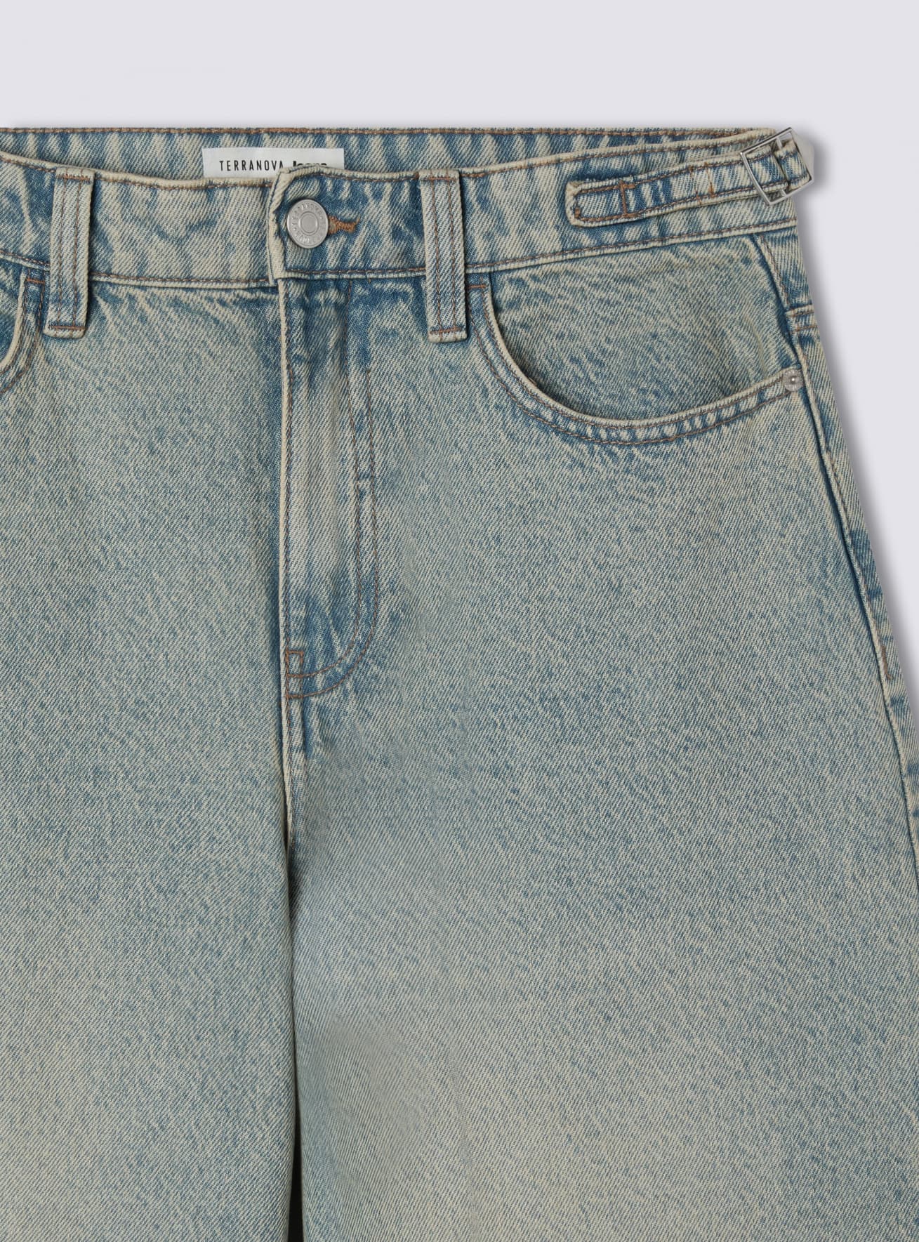 Pantalone Jeans Lungo Donna Terranova