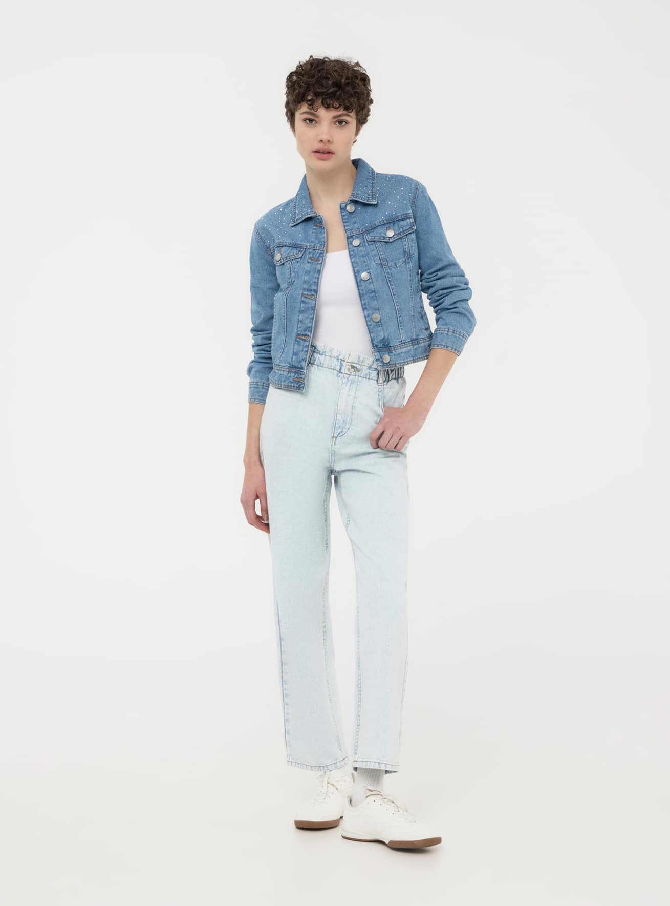 Long pants jeans Woman Terranova