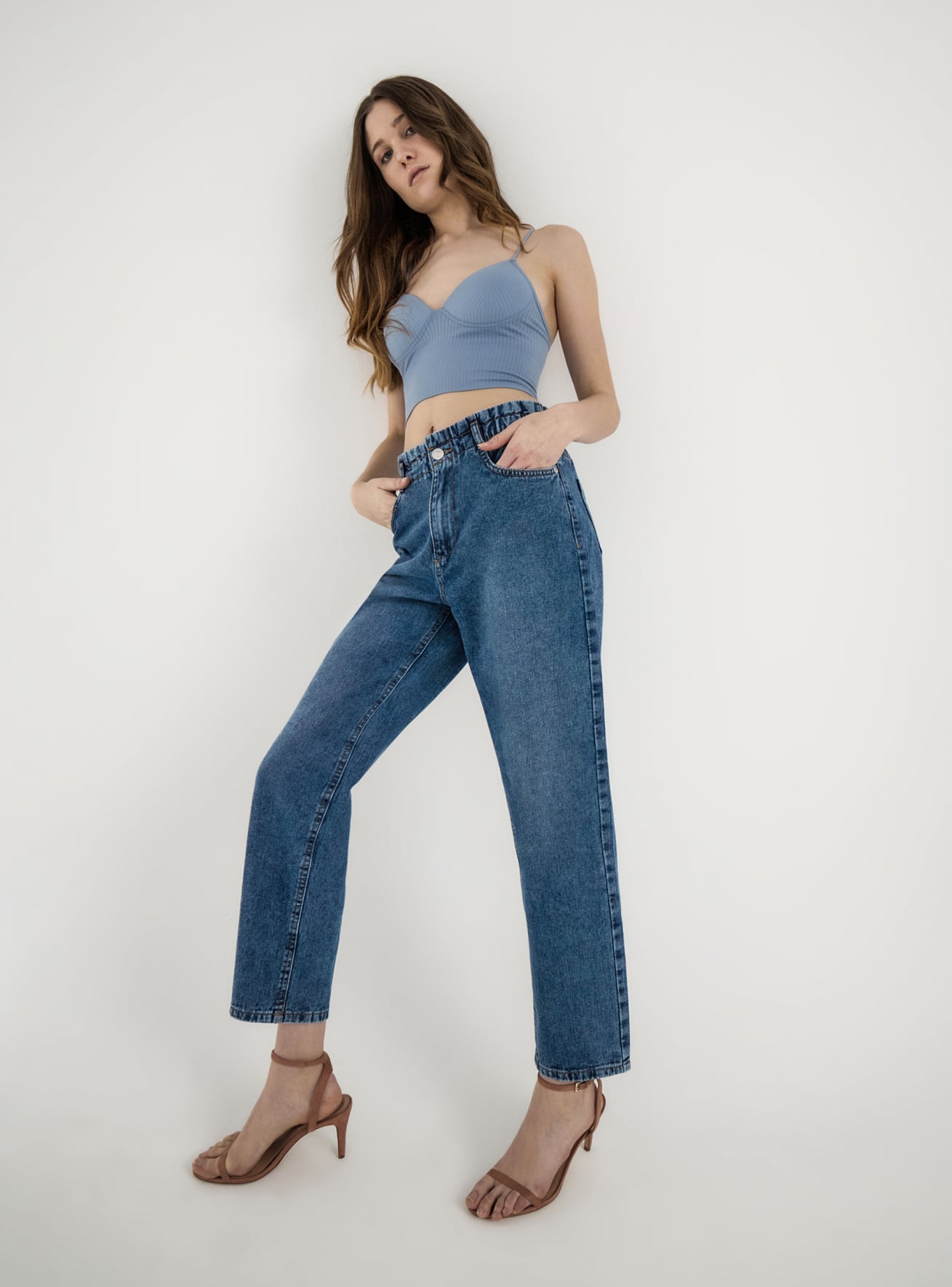 Jeans largos Mujer Terranova