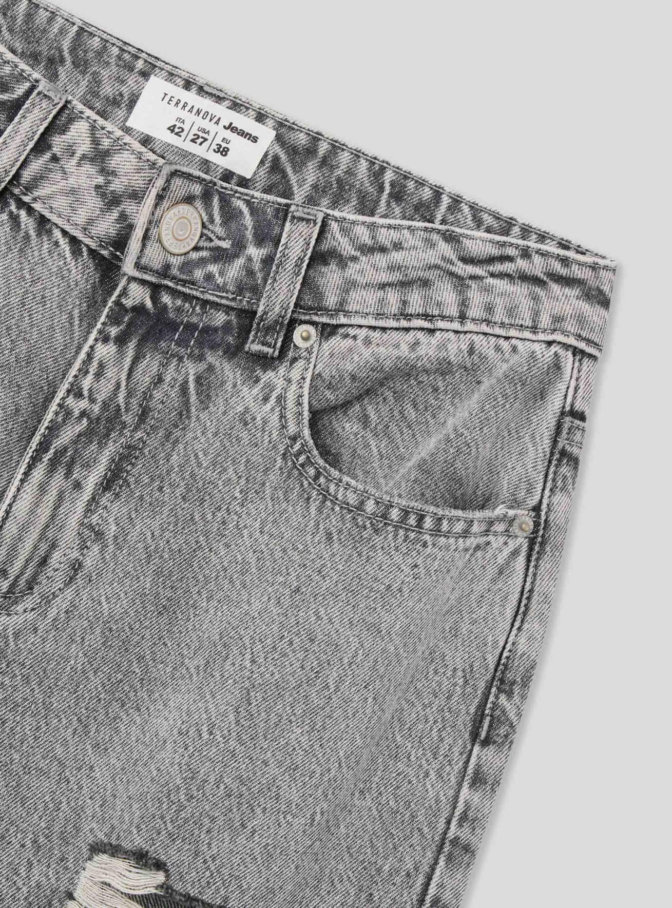 Long pants jeans Woman Terranova