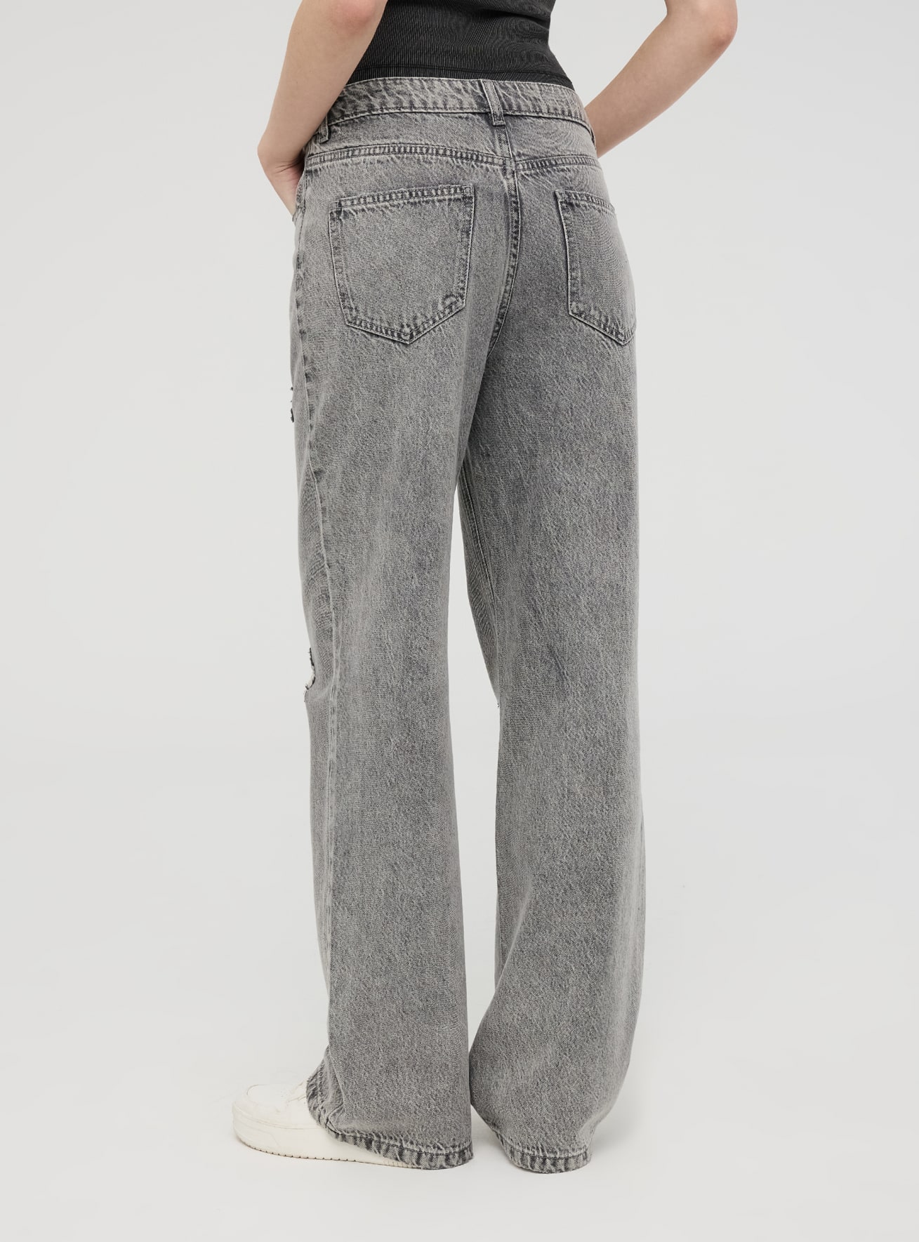 Long pants jeans Woman Terranova