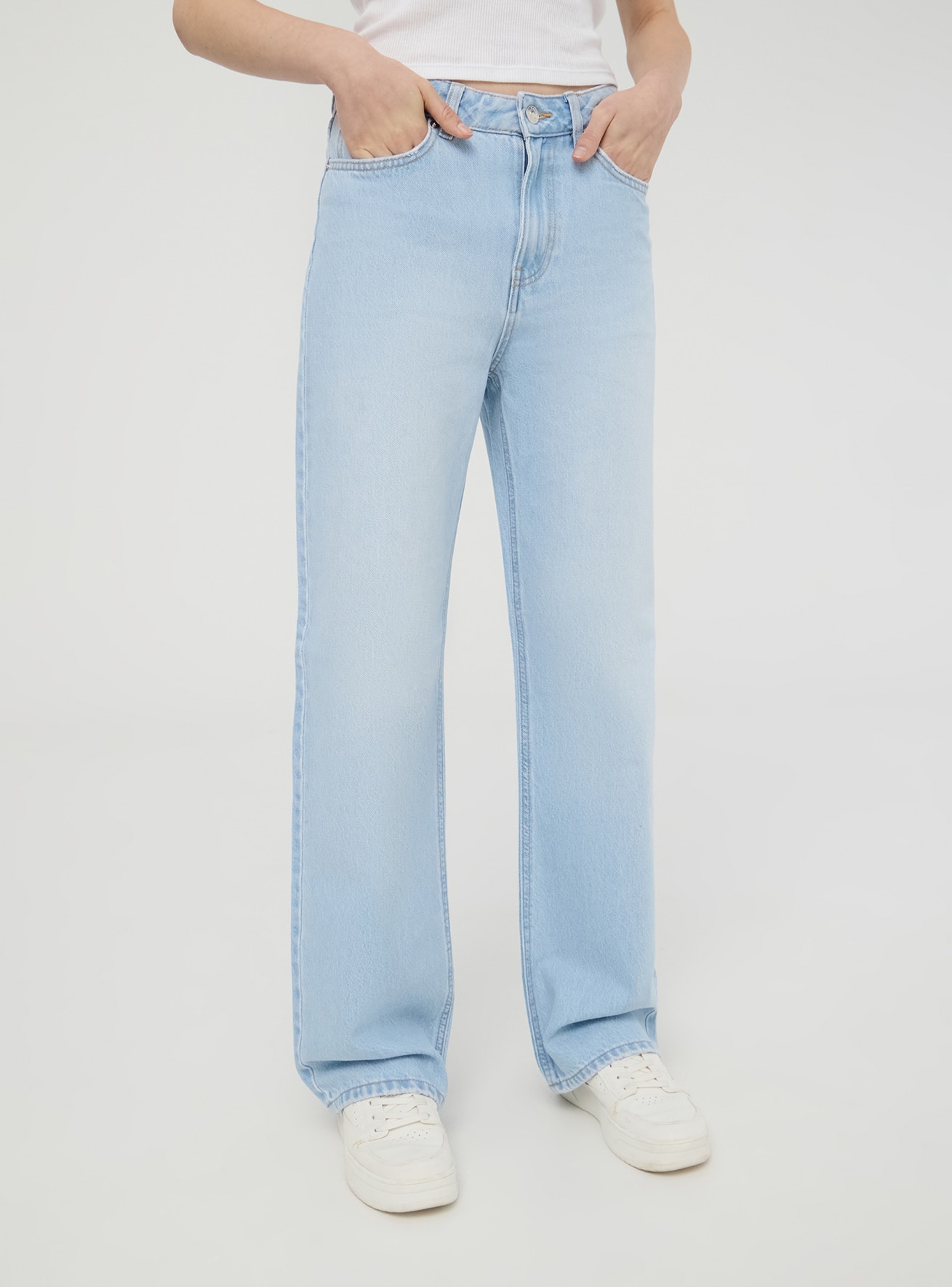 Pantalone Jeans Lungo Damen Terranova