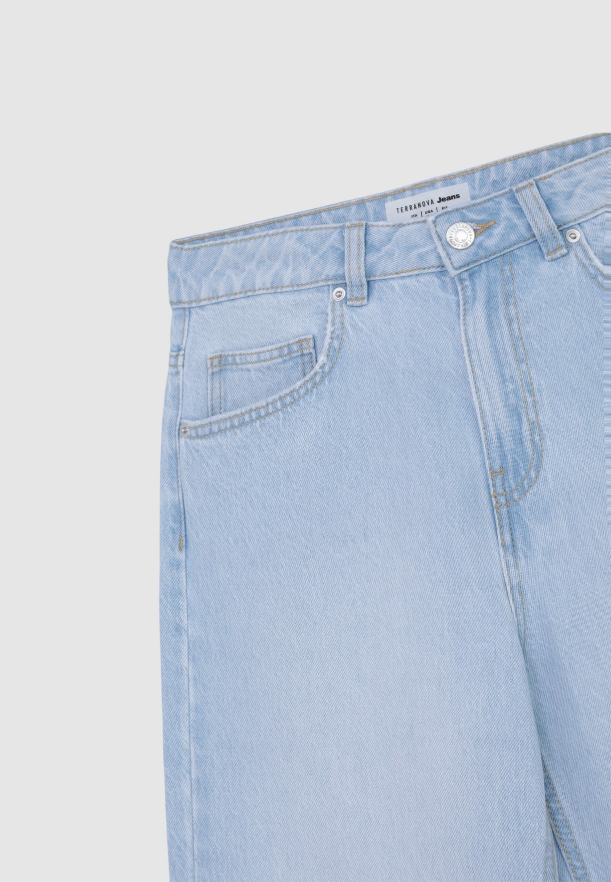 Pantalone Jeans Lungo Damen Terranova