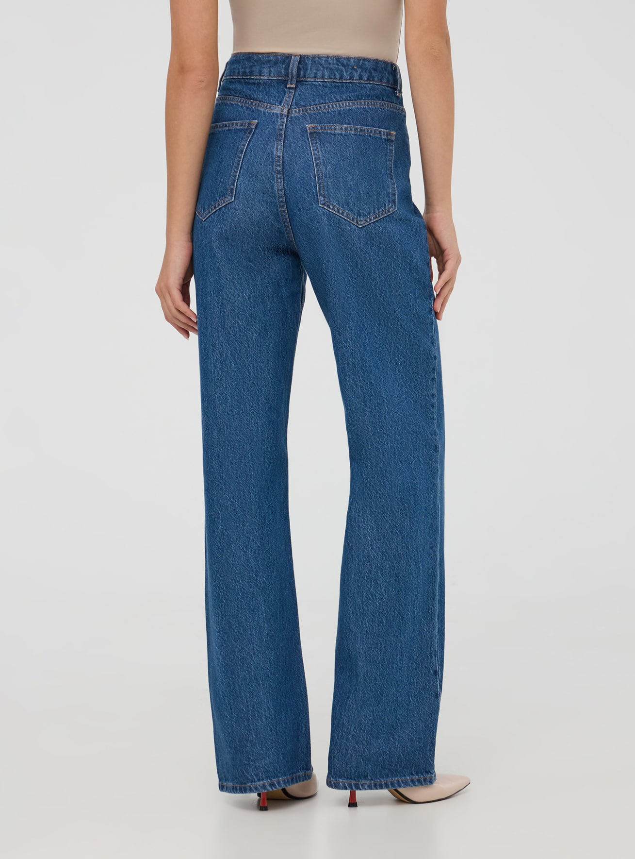 Pantalone Jeans Lungo Donna Terranova