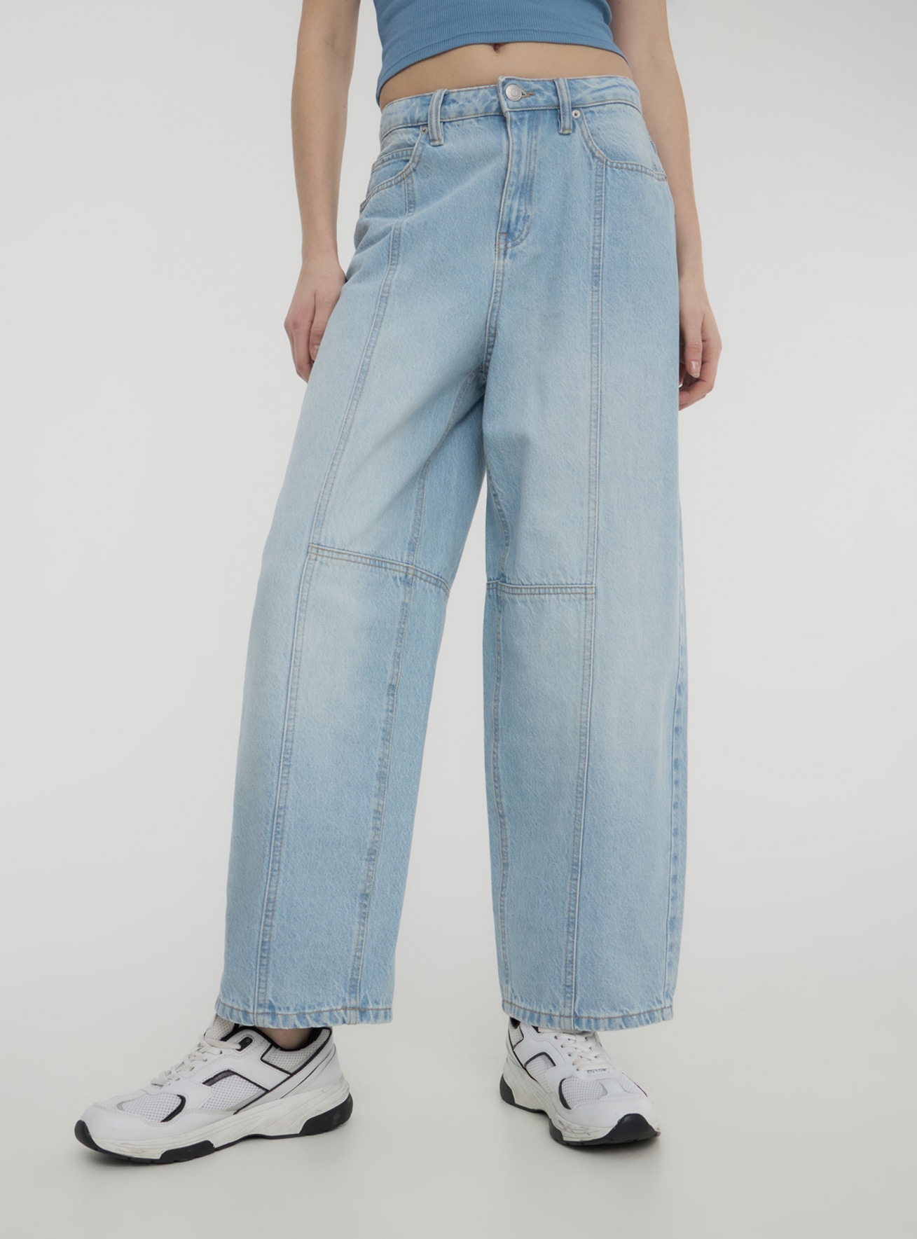 Pantalone Jeans Lungo Damen Terranova