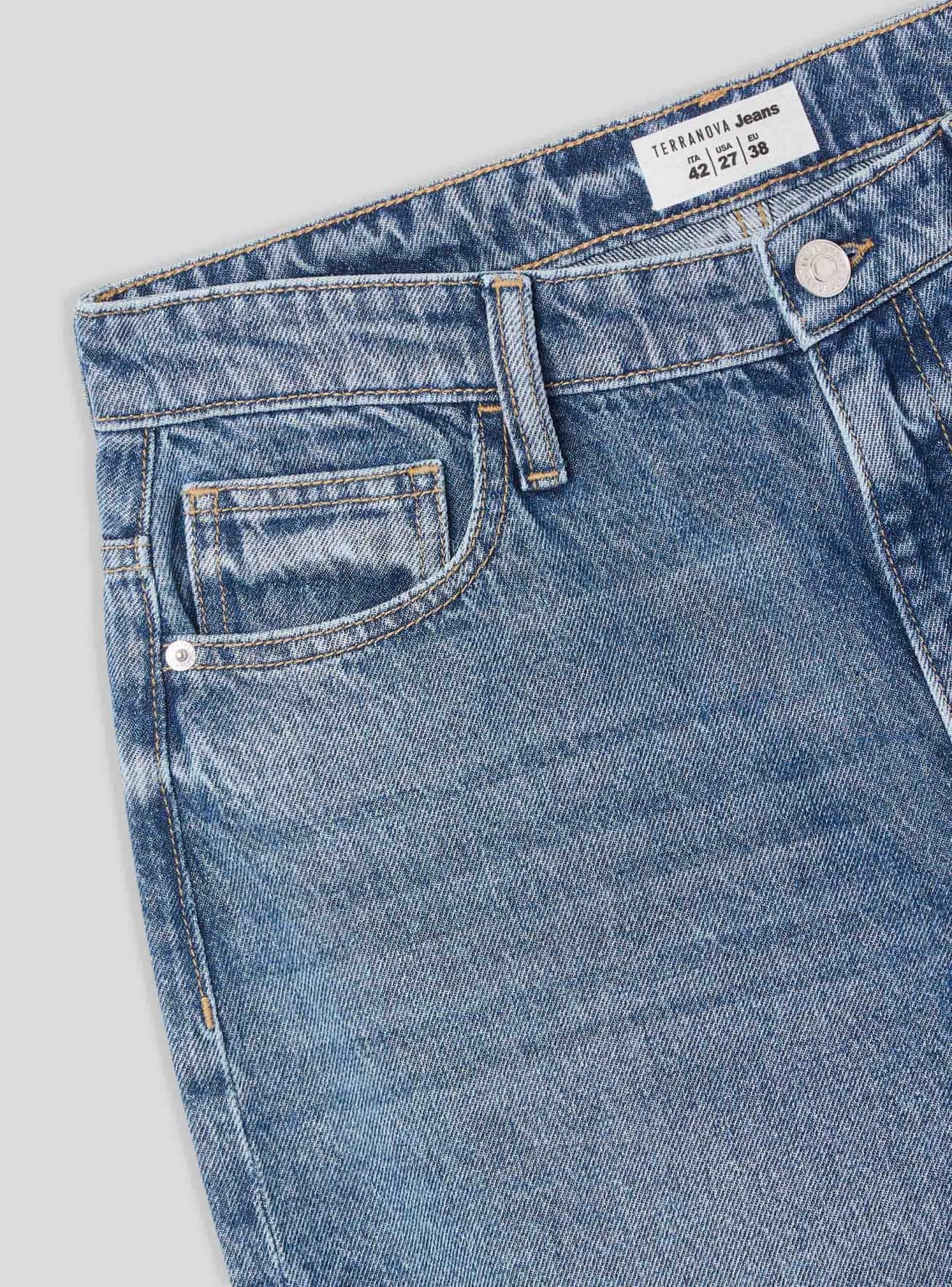 Long pants jeans Woman Terranova