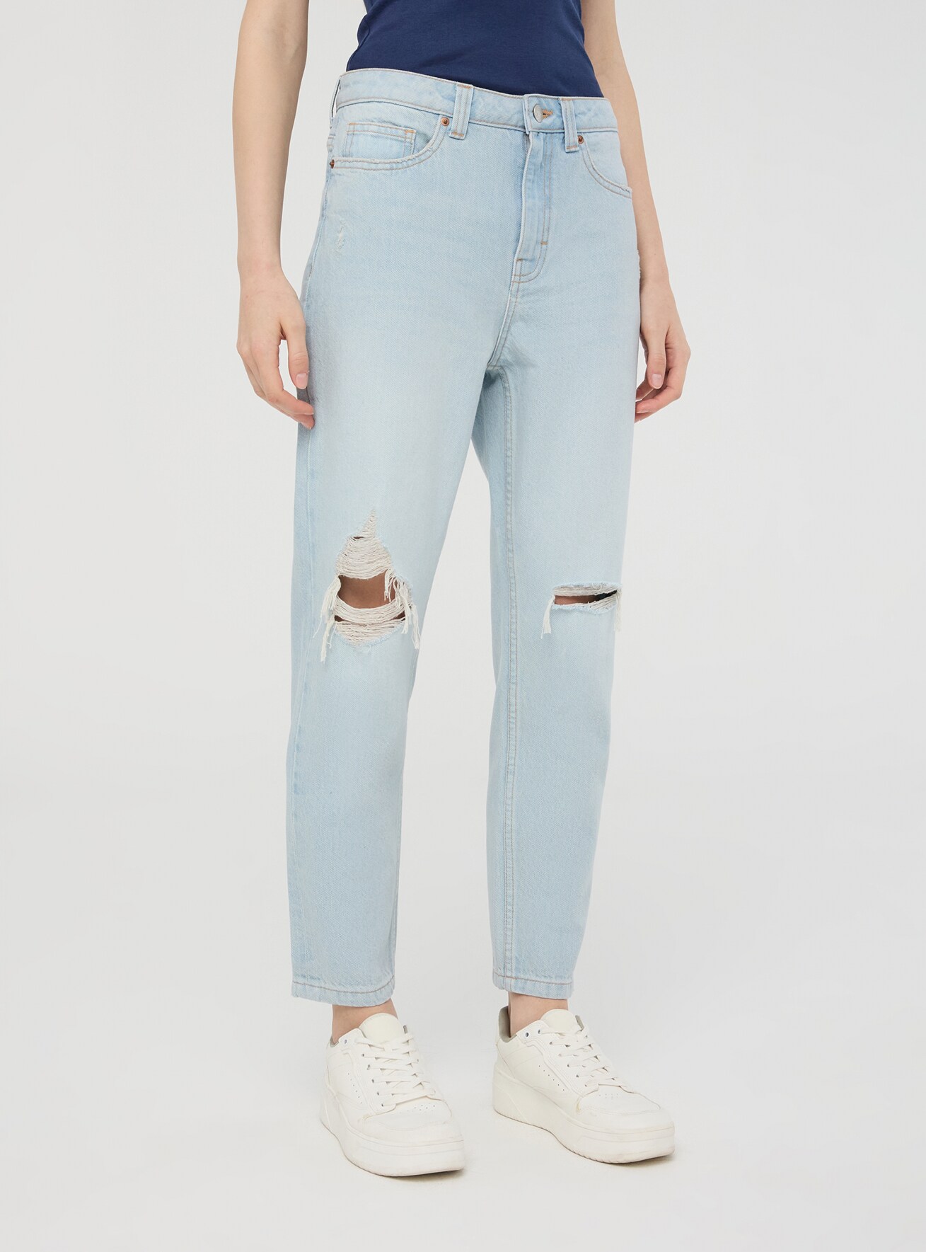 Long pants jeans Woman Terranova