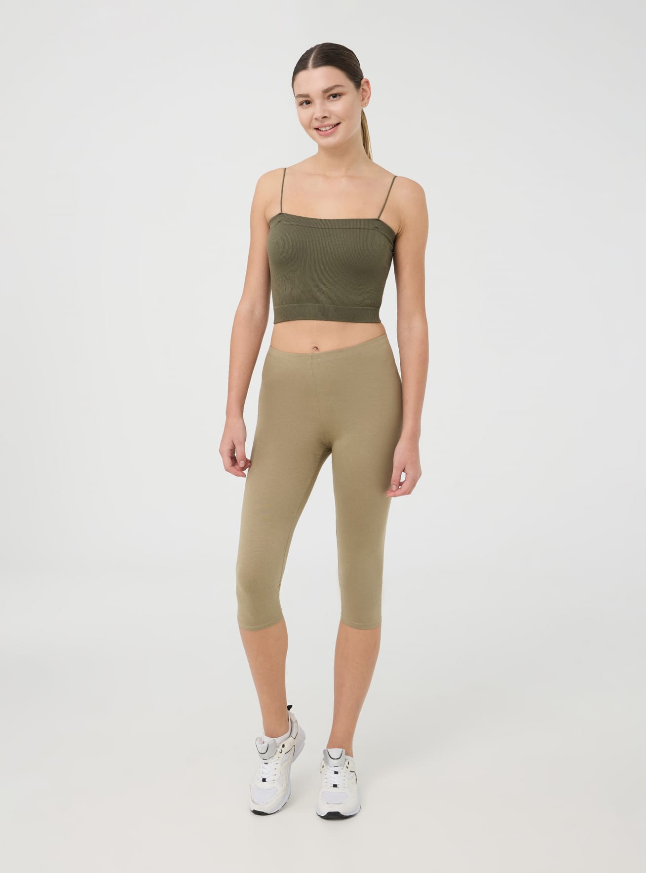 Leggings cortos Mujer Terranova