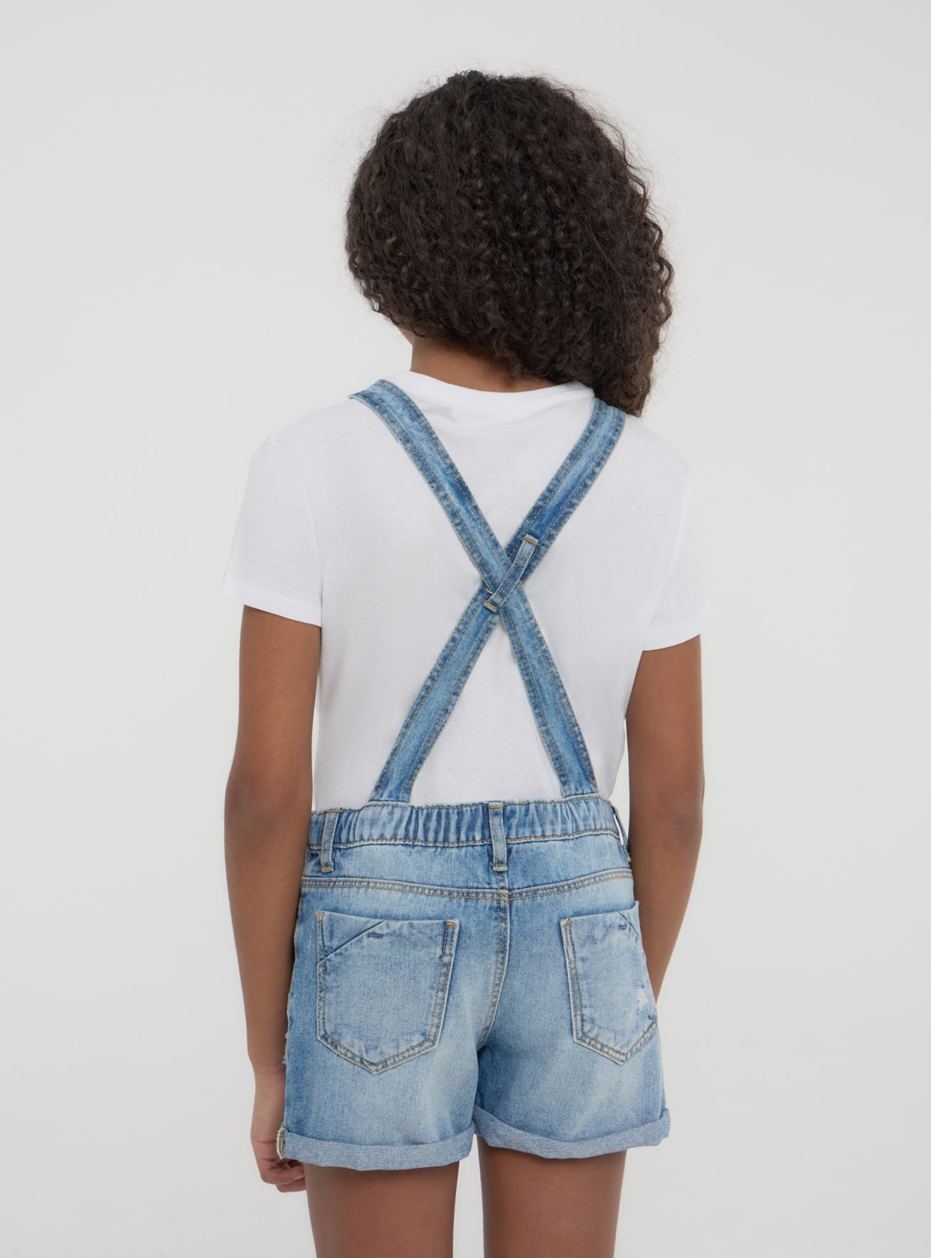 Pantalone Jeans Corto Mädchen Terranova