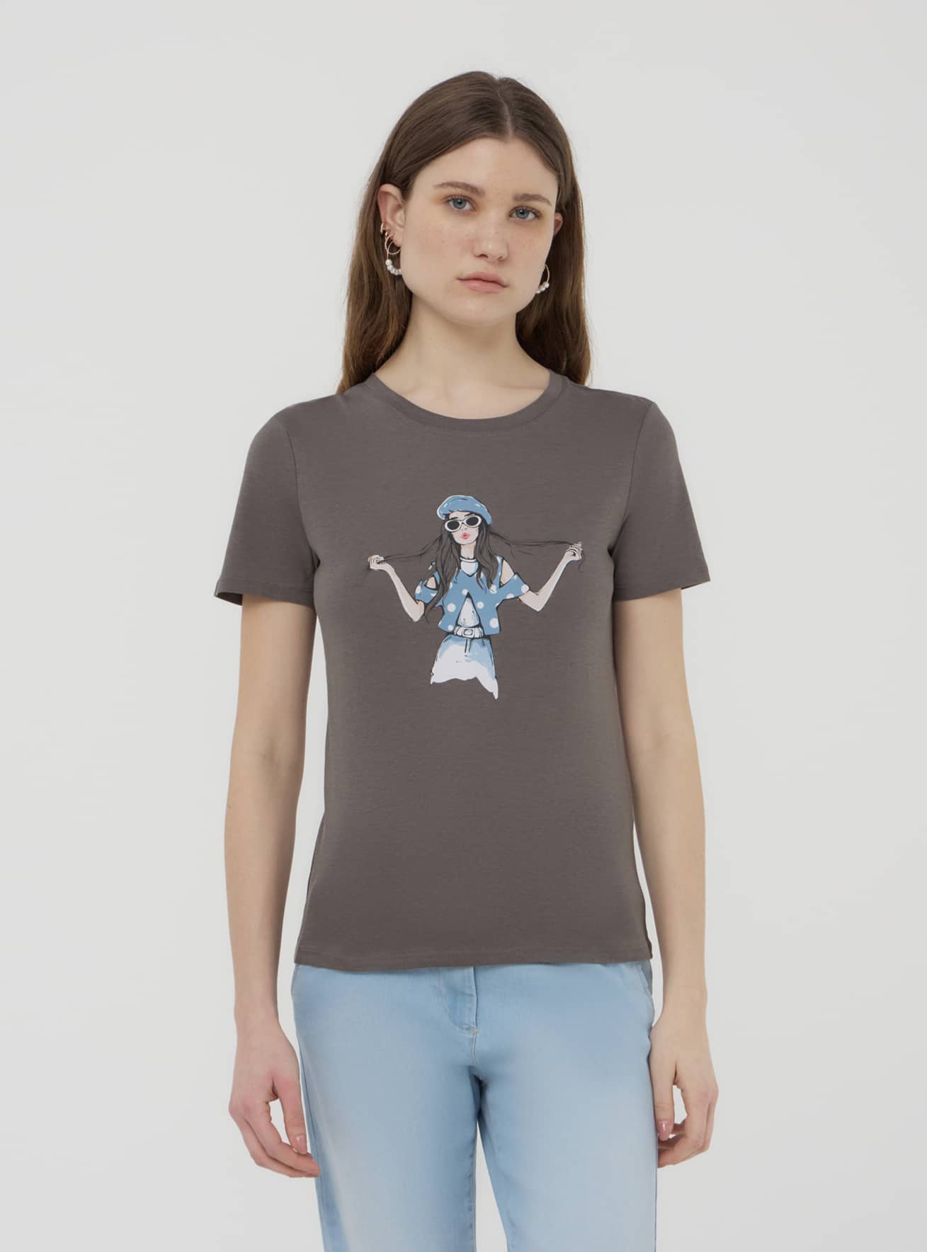 Short-sleeved T-shirt Woman Terranova