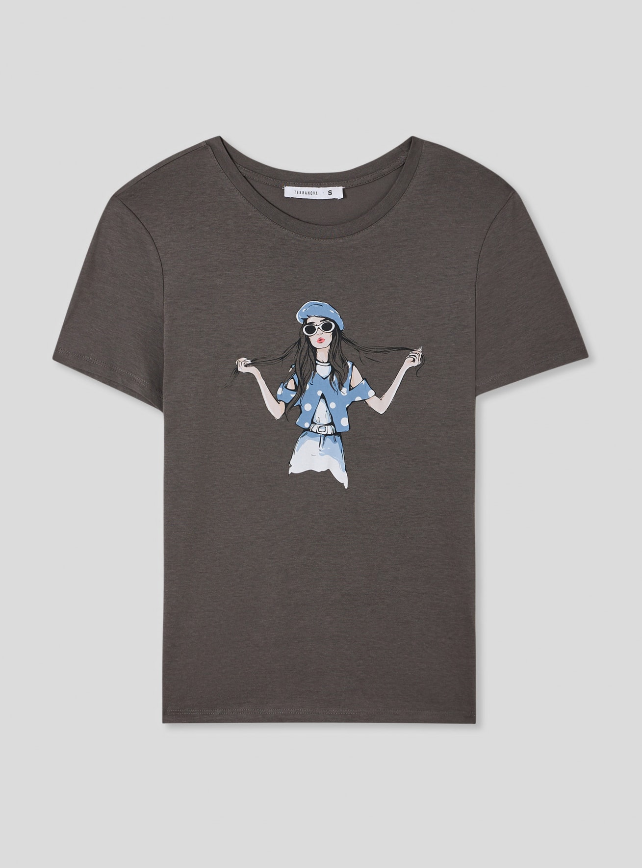 Short-sleeved T-shirt Woman Terranova