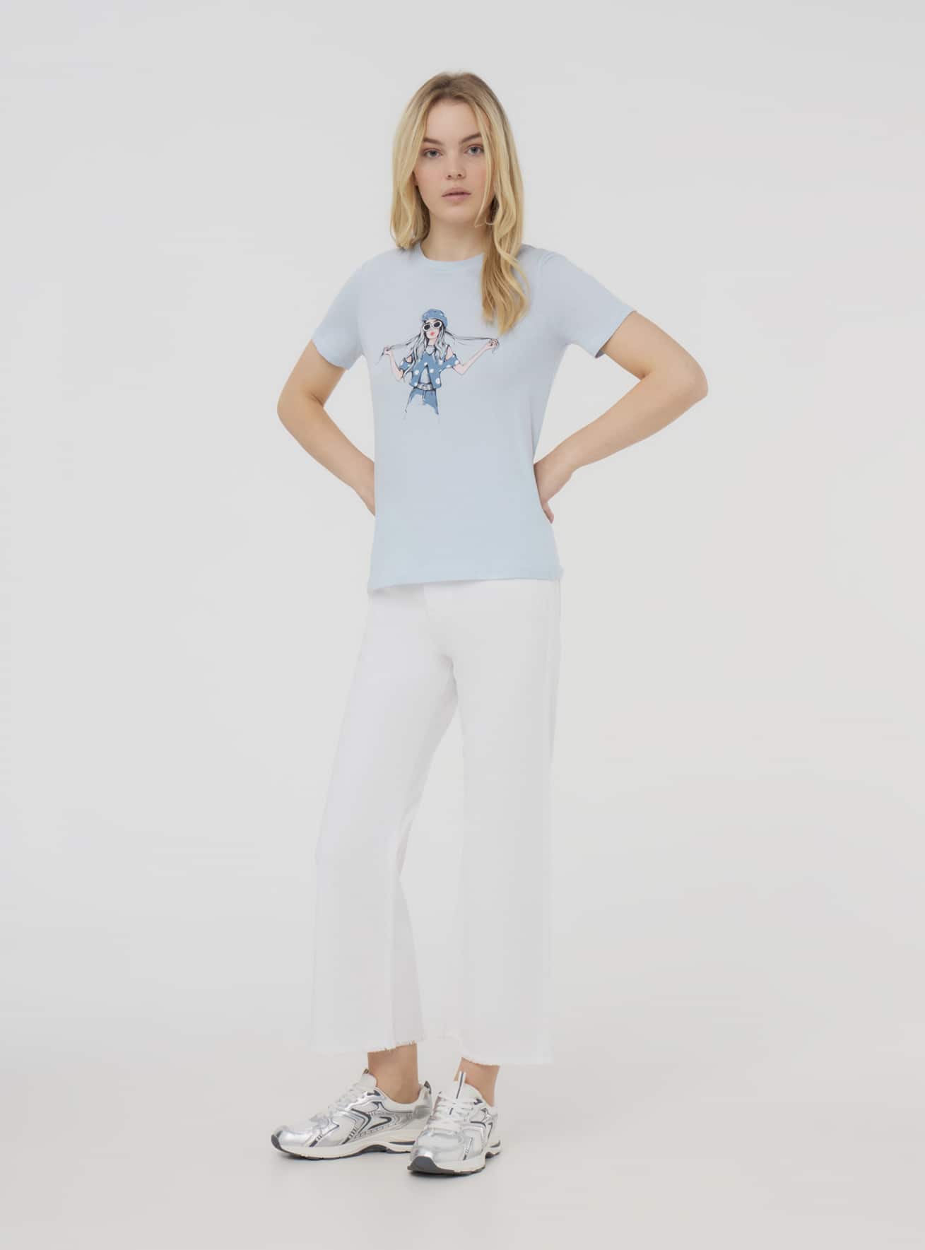 T-Shirt MC Damen Terranova