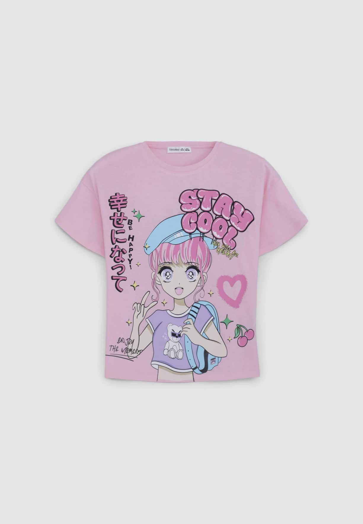 Short-sleeved T-shirt Girls Terranova