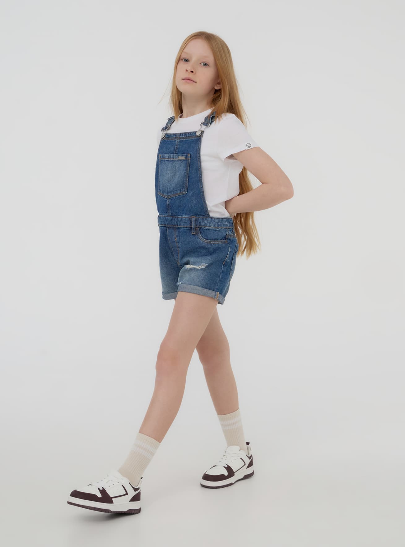 Jeans cortos Niña Terranova