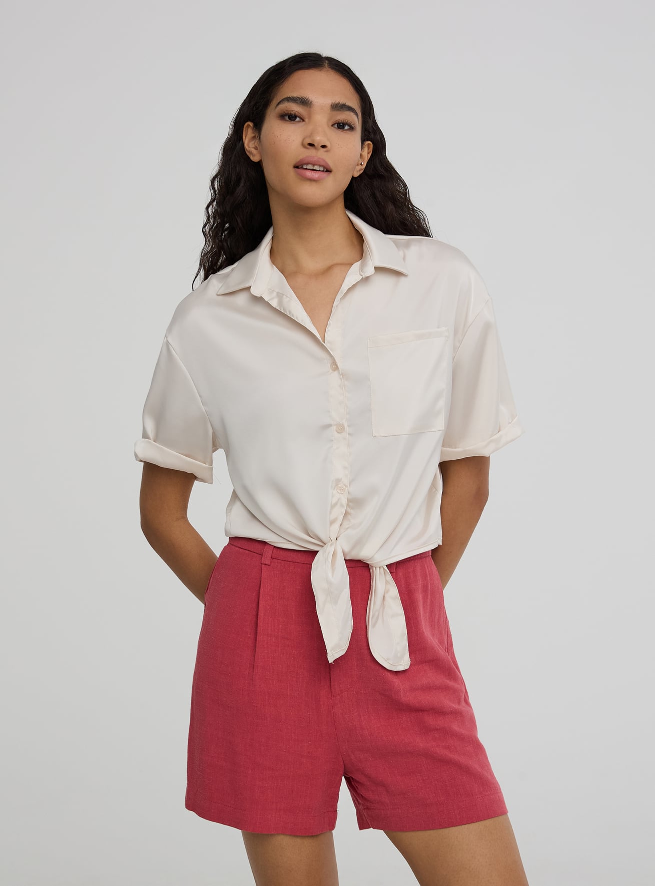 Camicia MC Femme Terranova