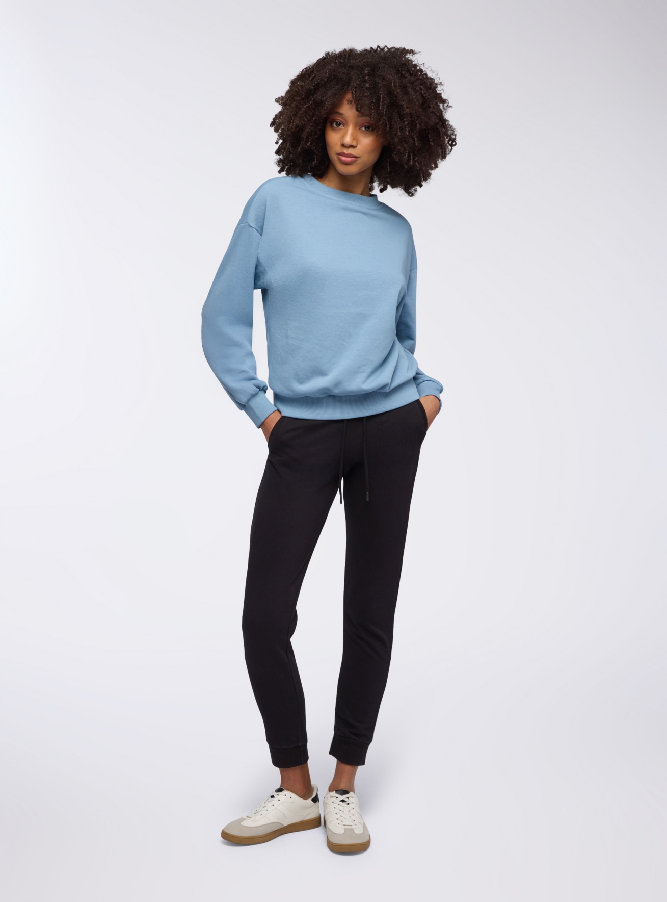 Pack 2 pantaloni tuta con polsini e coulisse