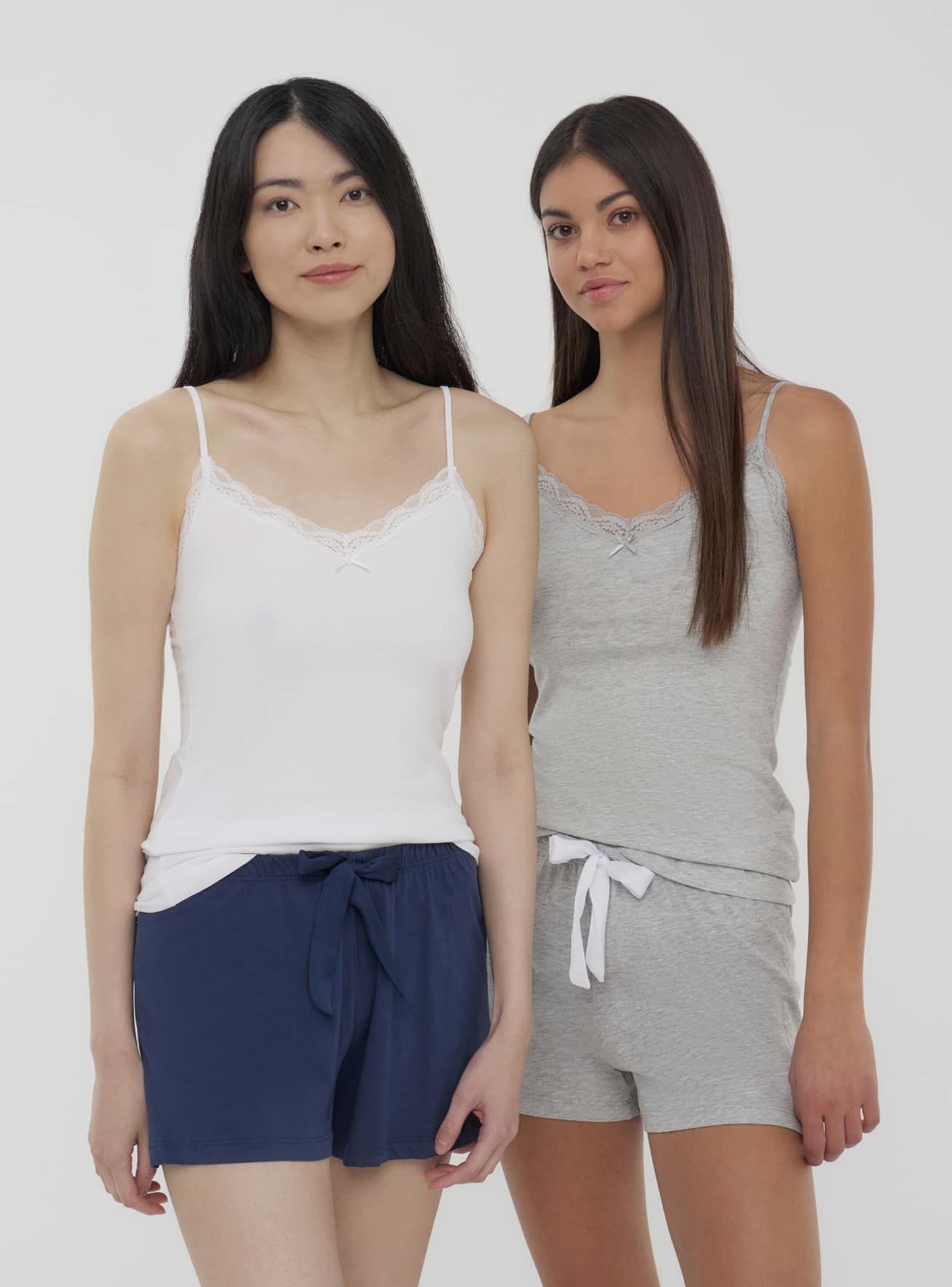 Pack 2 pantaloncini del pigiama con coulisse
