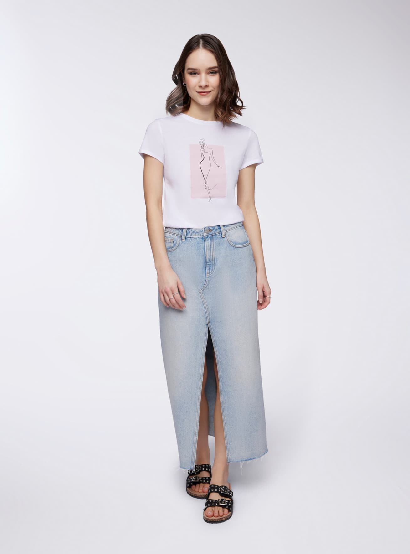 T-Shirt MC Damen Terranova