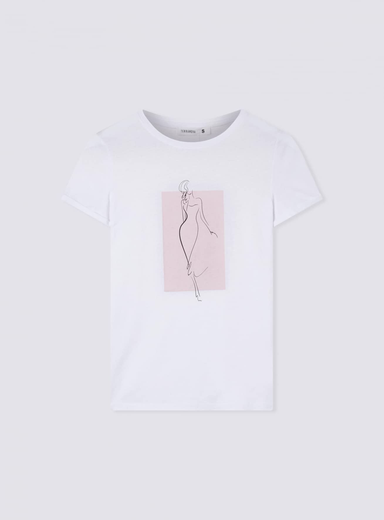 T-Shirt MC Damen Terranova