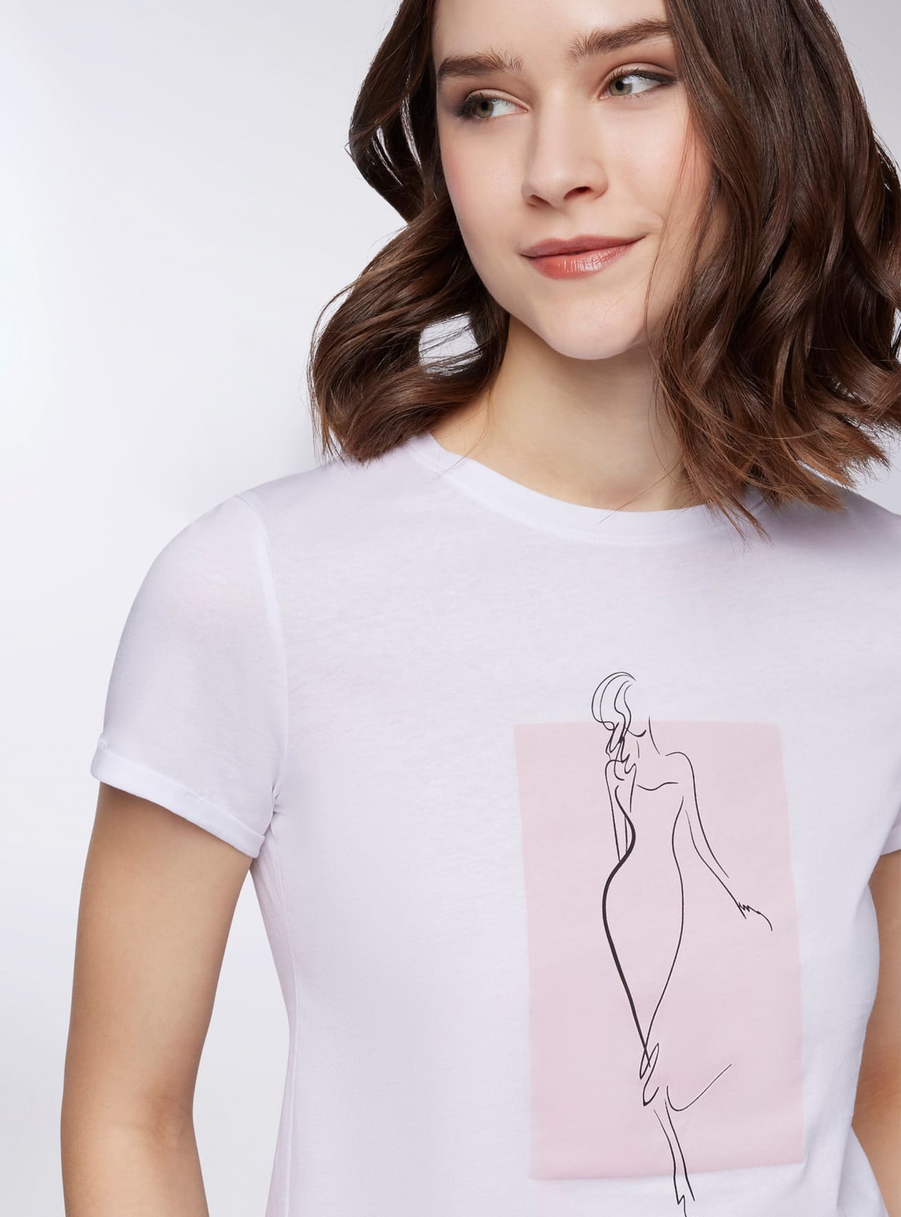 T-Shirt MC Damen Terranova