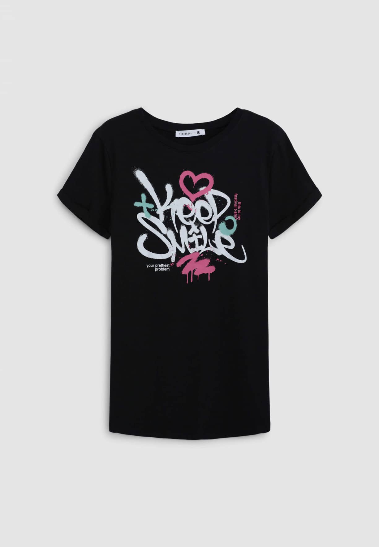 Short-sleeved T-shirt Woman Terranova