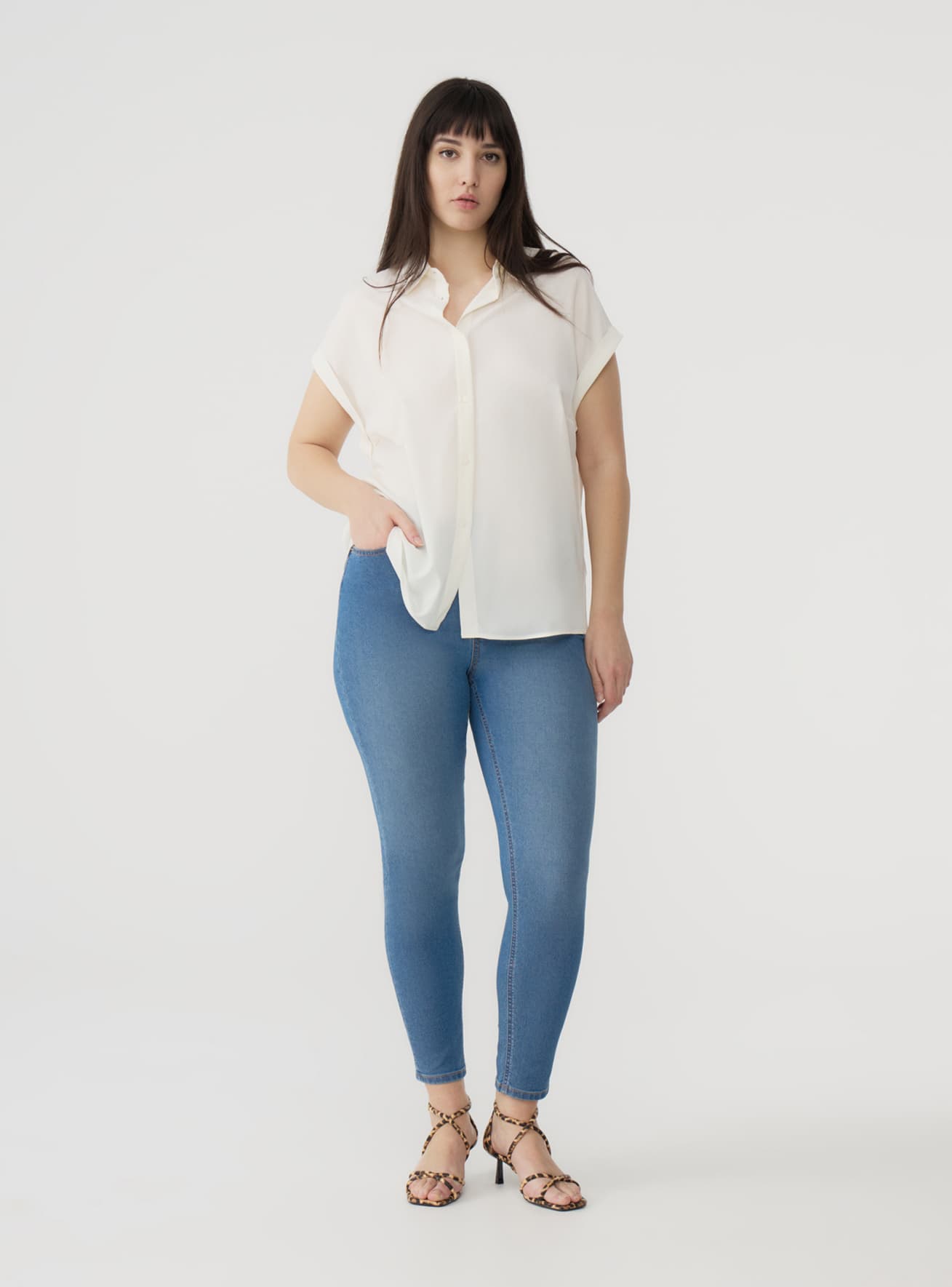 Camisa manga corta Mujer Terranova