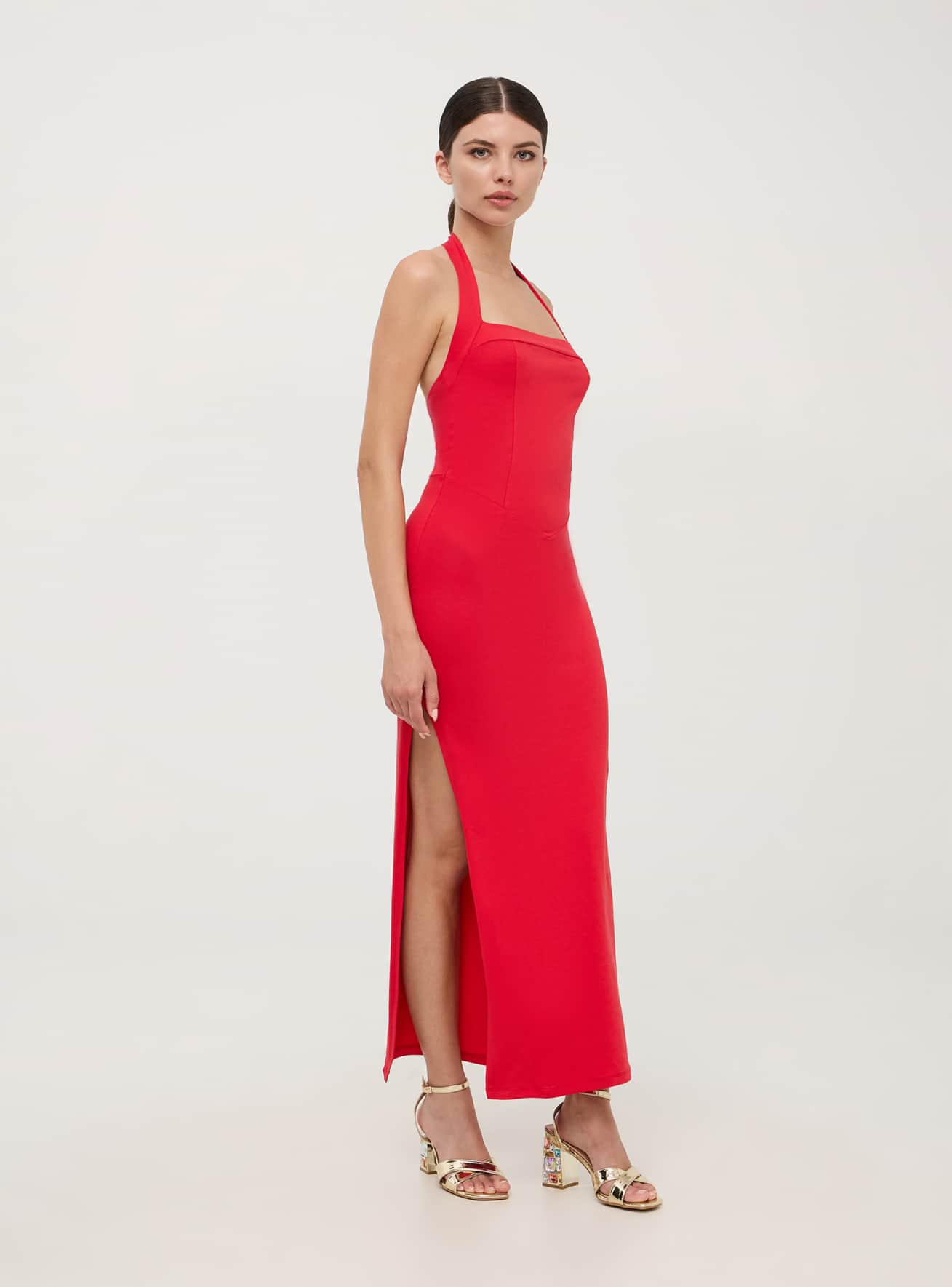 Terranova vestito rosso outlet