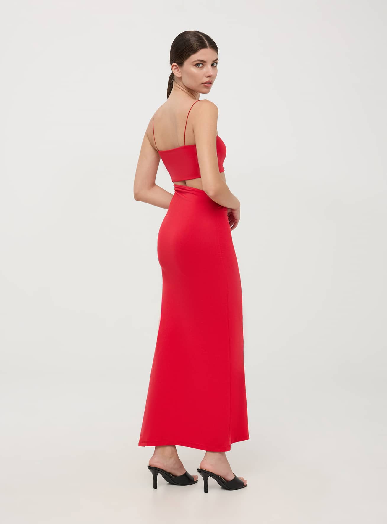 Terranova vestito rosso clearance