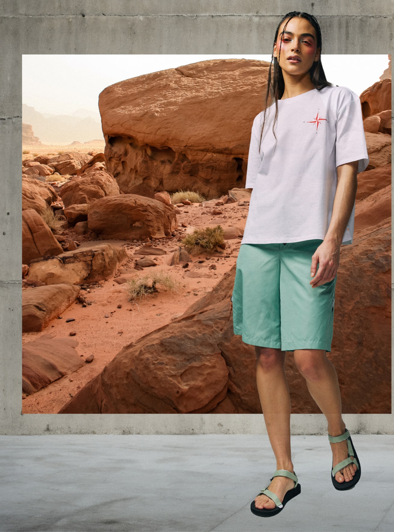 Pantalone Corto Damen Terranova