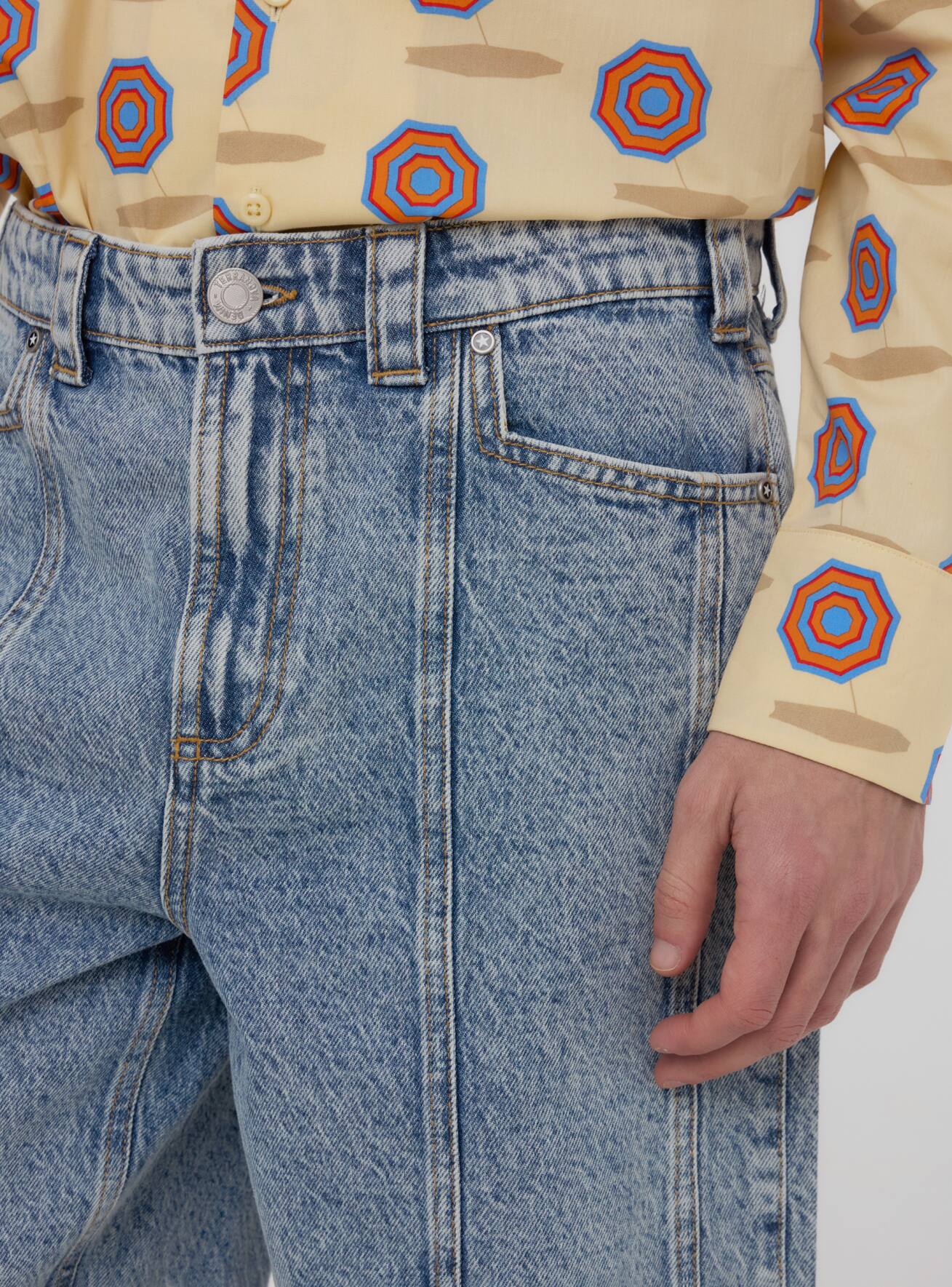 Short en Jeans Homme Terranova