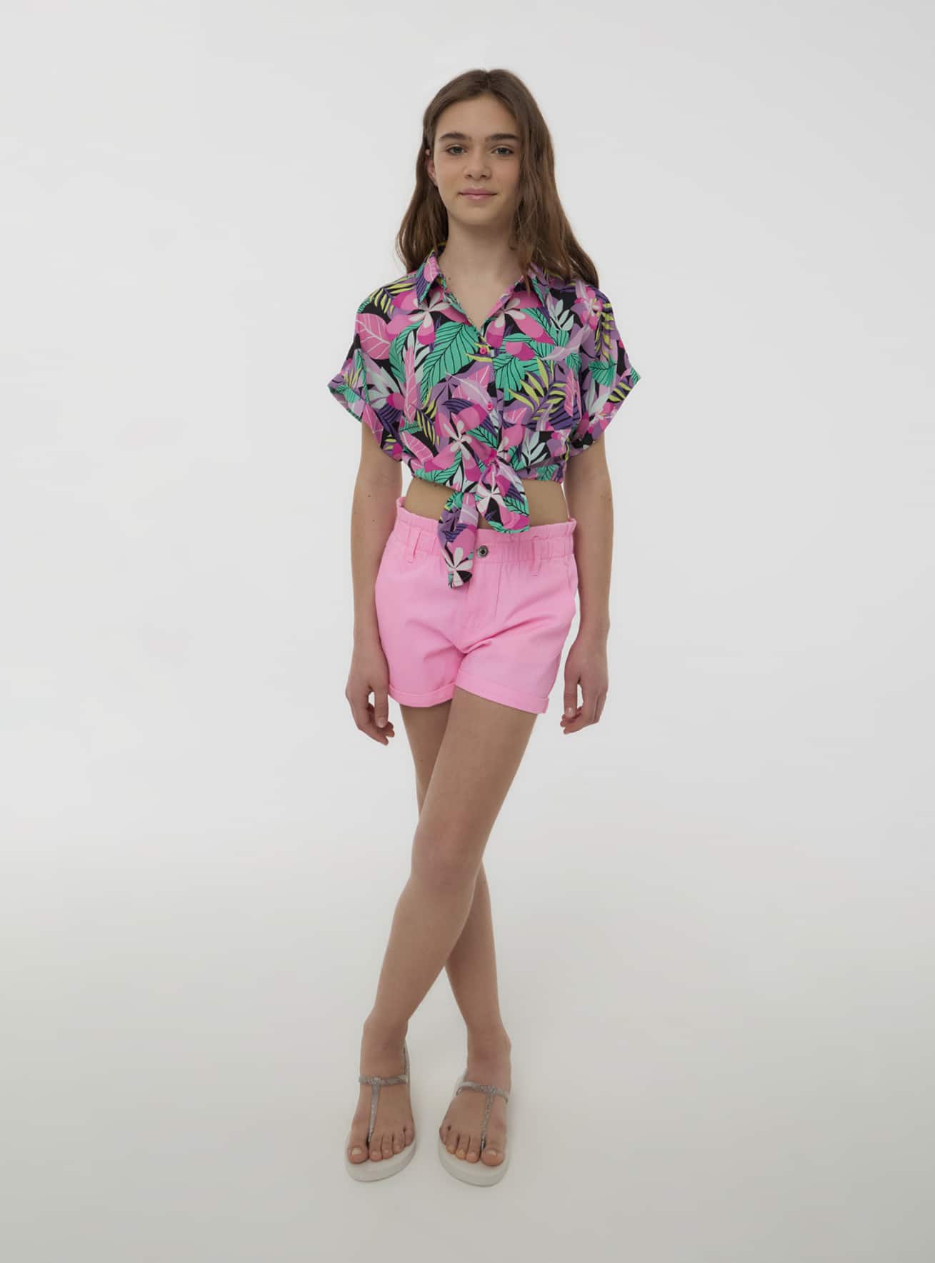 Camisa manga corta Niña Terranova