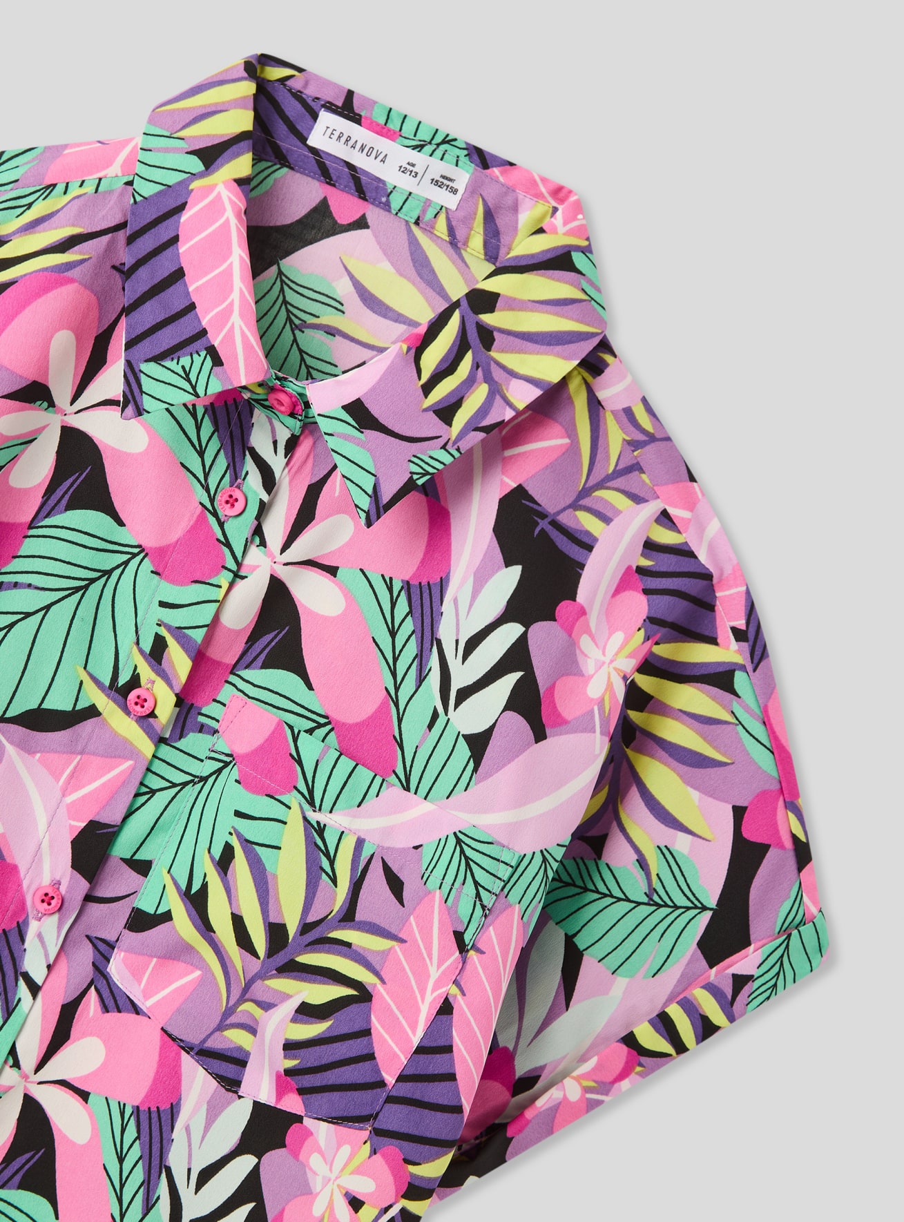 Camisa manga corta Niña Terranova