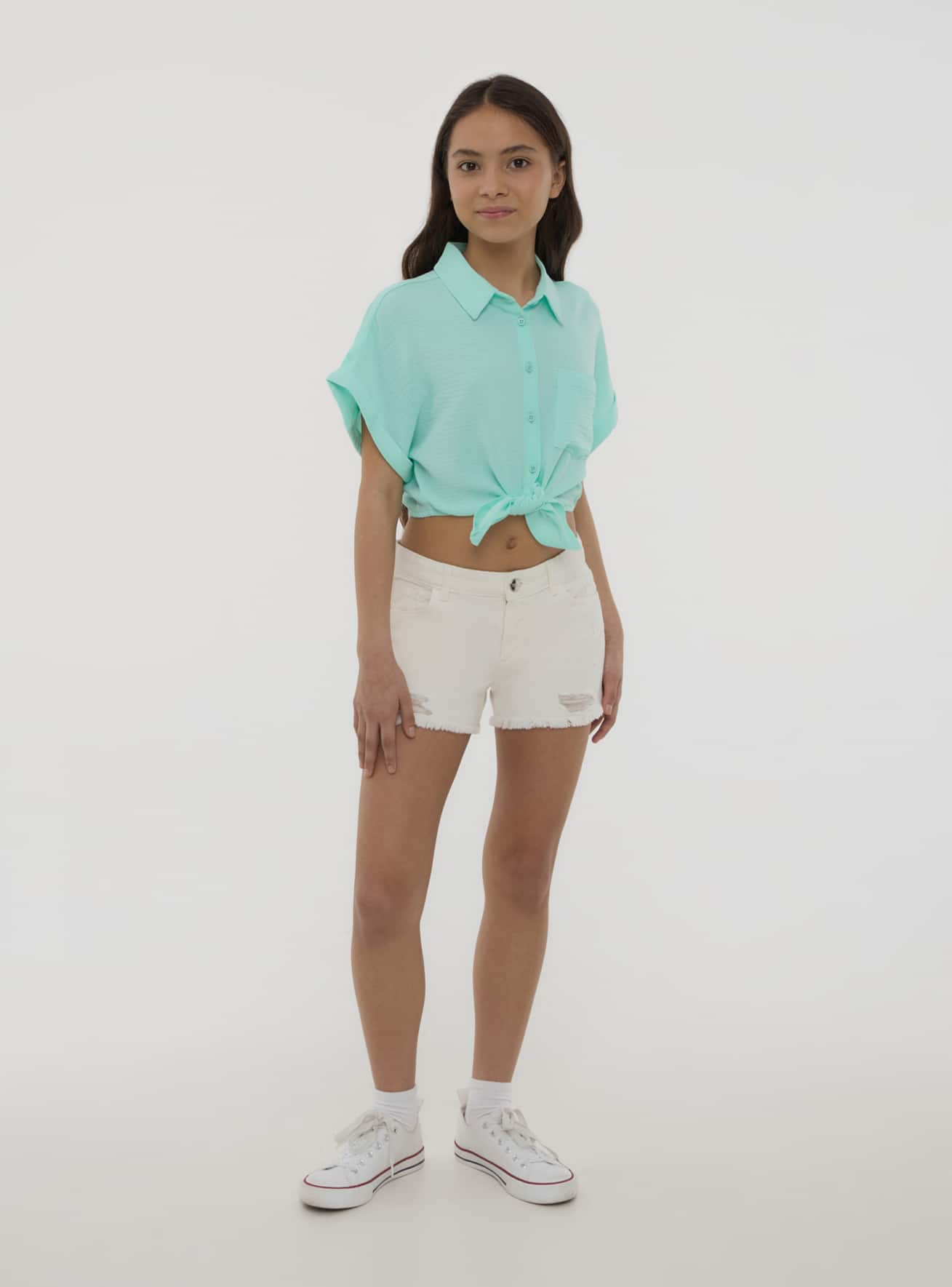 Camisa manga corta Niña Terranova