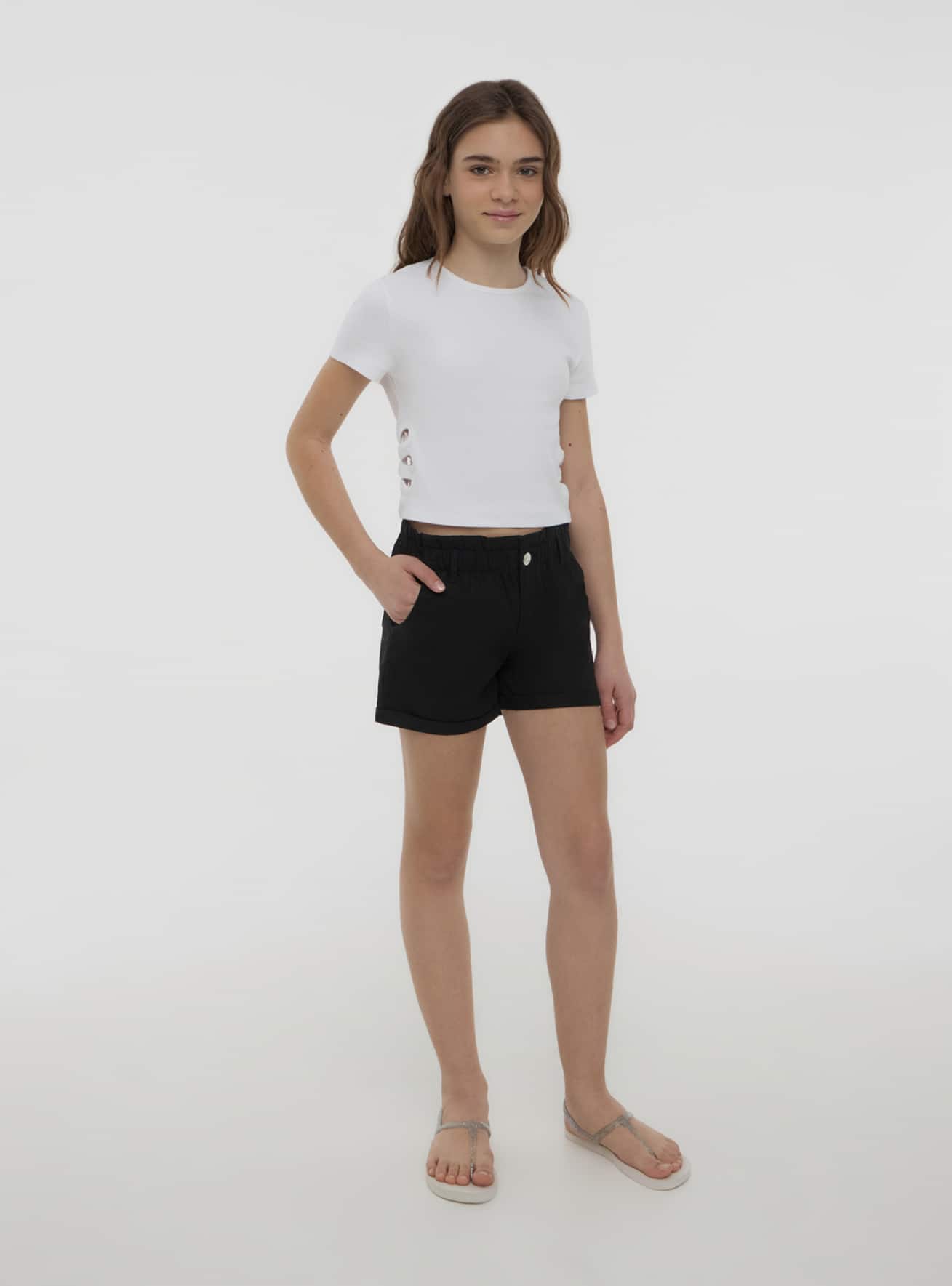 Pantalone Corto Dziewczynka Terranova