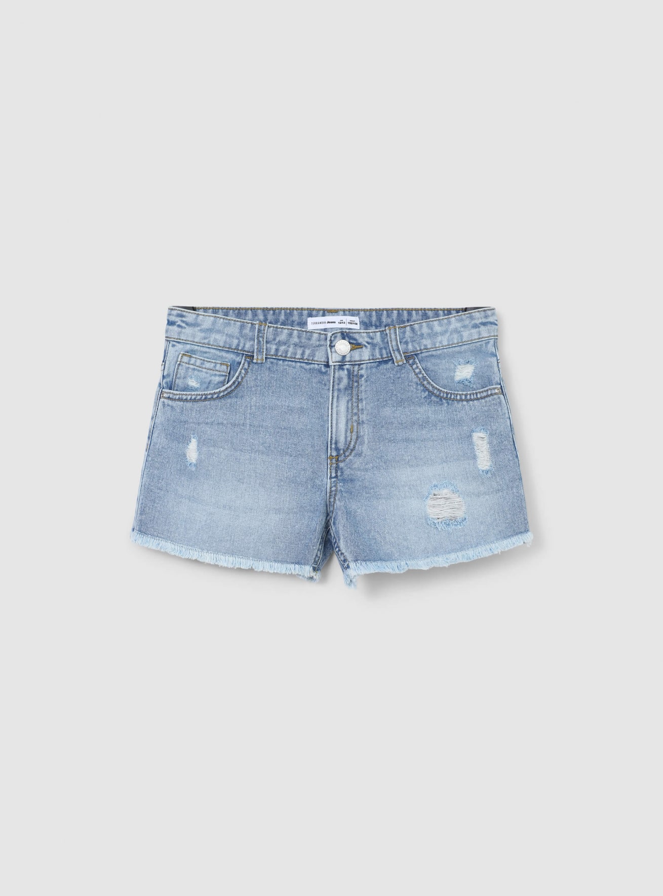 Short en Jeans Fille Terranova
