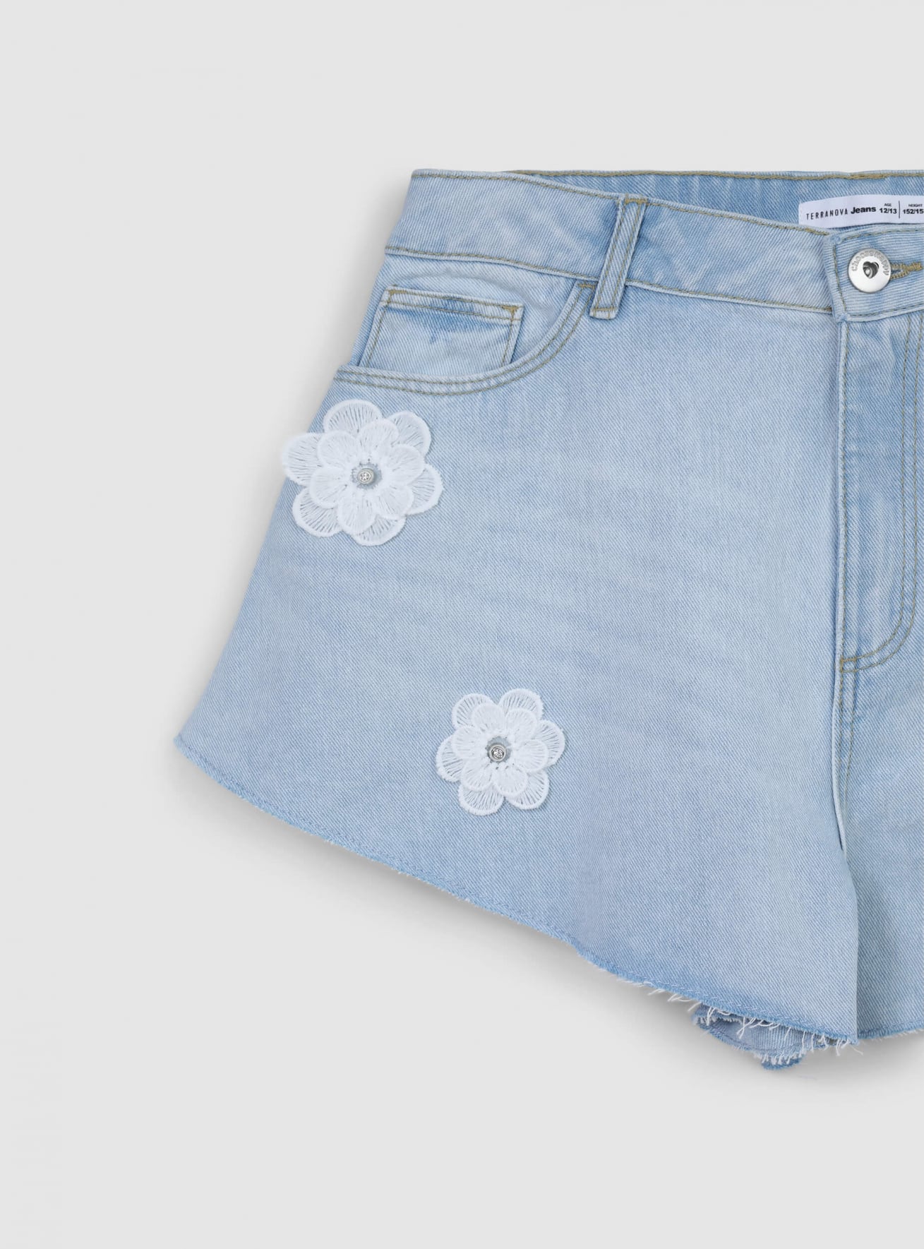 Pantalone Jeans Corto Bambina Kids