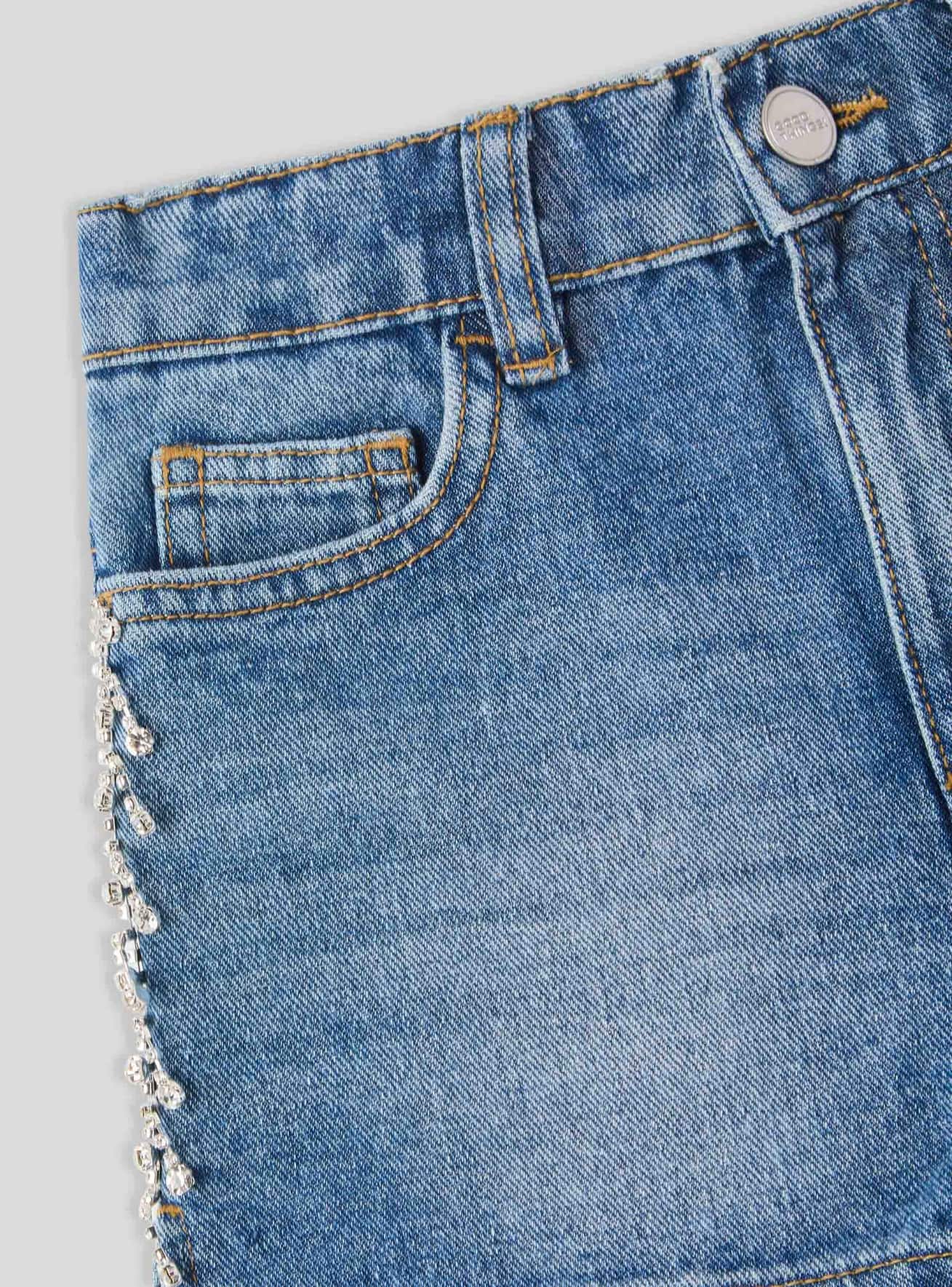 Short en Jeans Fille Terranova