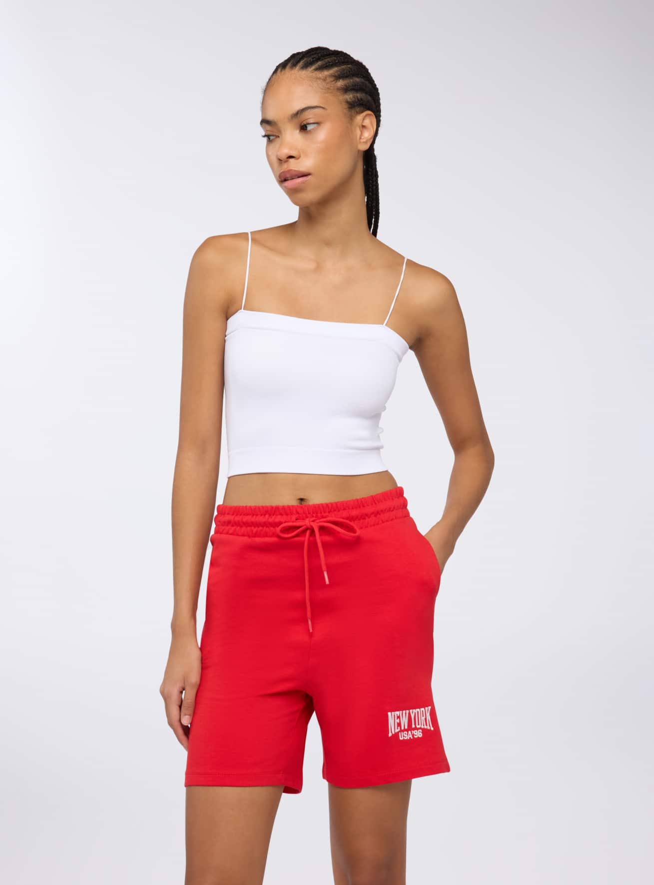 Pantalone ginnico Corto Donna Terranova