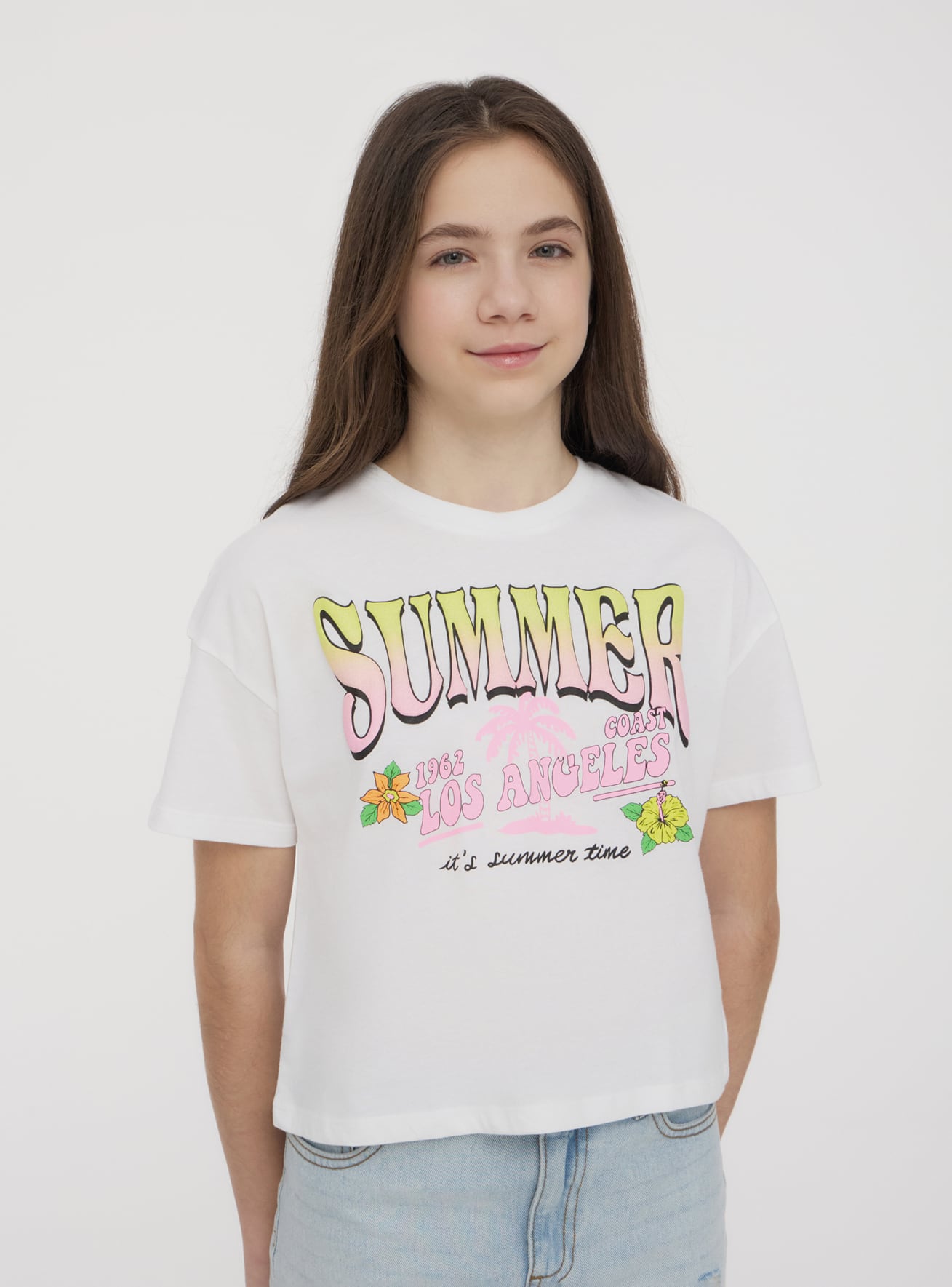T-Shirt MC Dziewczynka Terranova