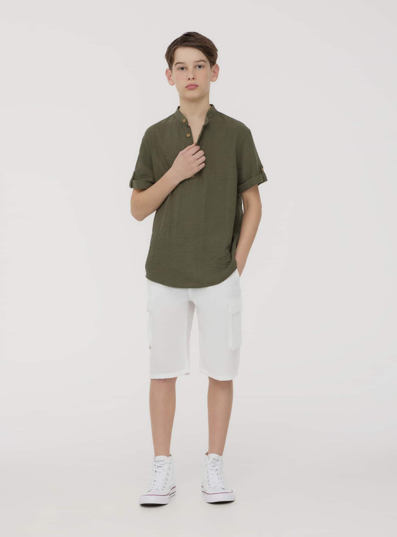 Camicia MC Junge Terranova