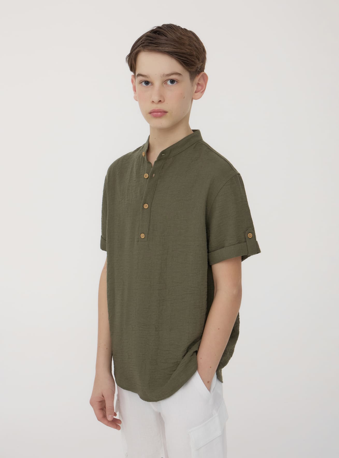 Camicia MC Junge Terranova