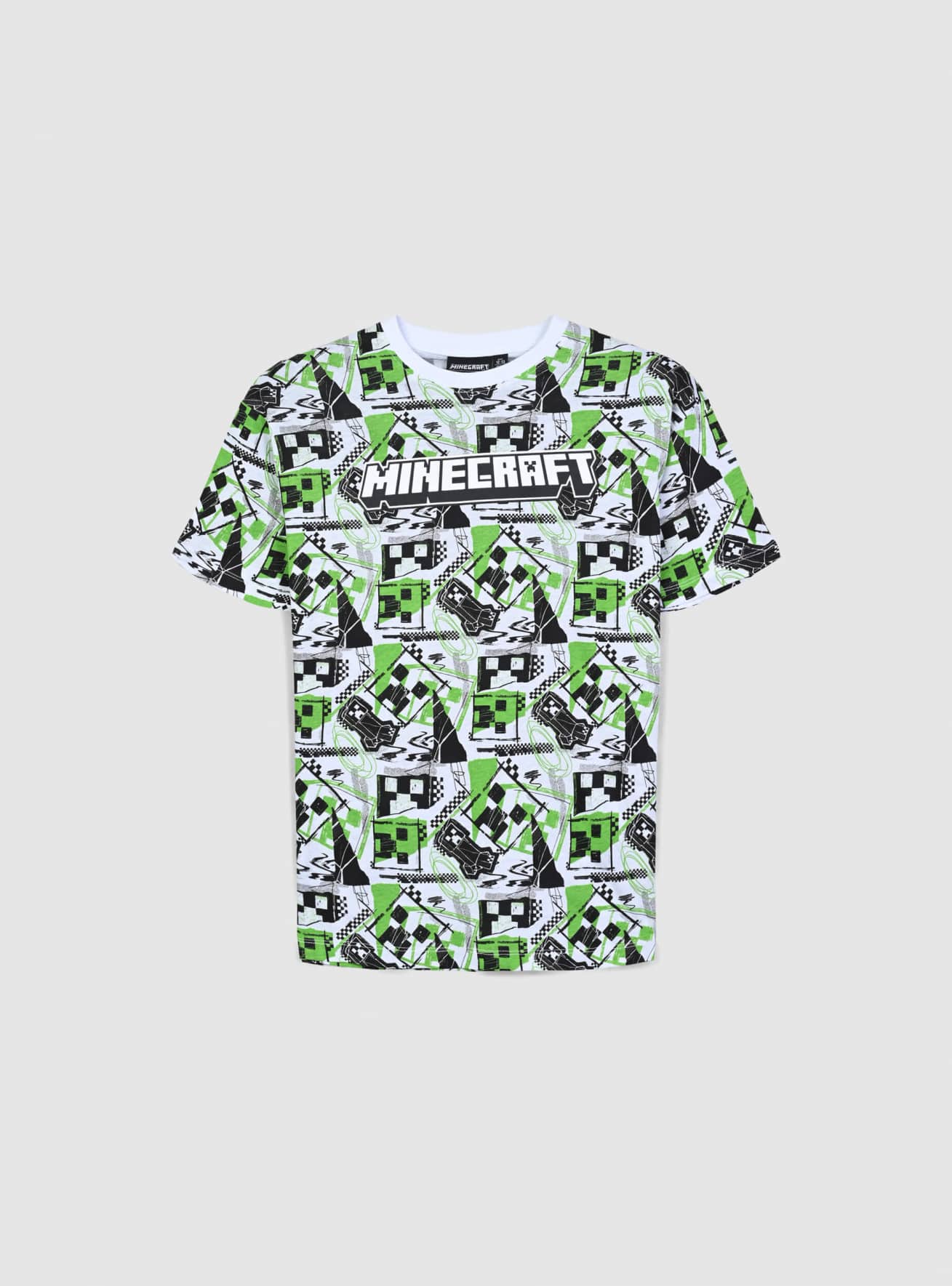 T-shirt con stampa Minecraft® all-over